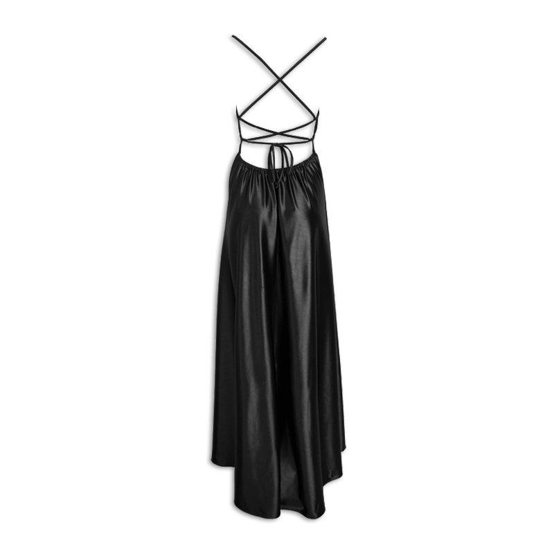 black dress with feather trim Straight double slit dress with fringes: GRAY or BLACK! – Le Vesti di  Sibilla