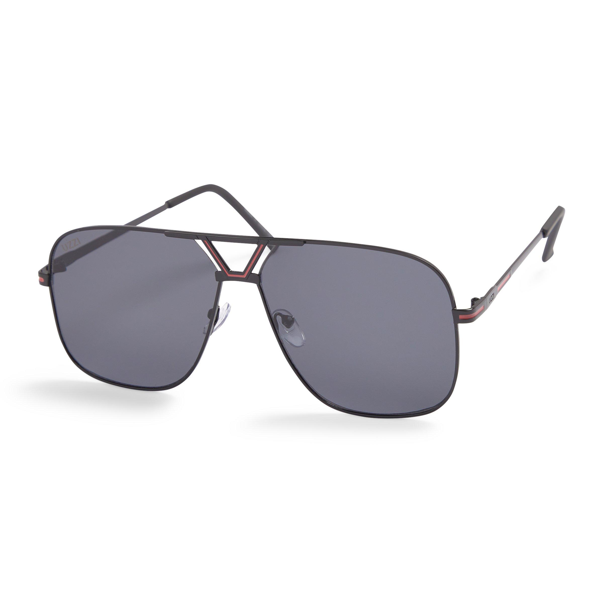 Black Aviator Sunglasses (3226448) | UZZI