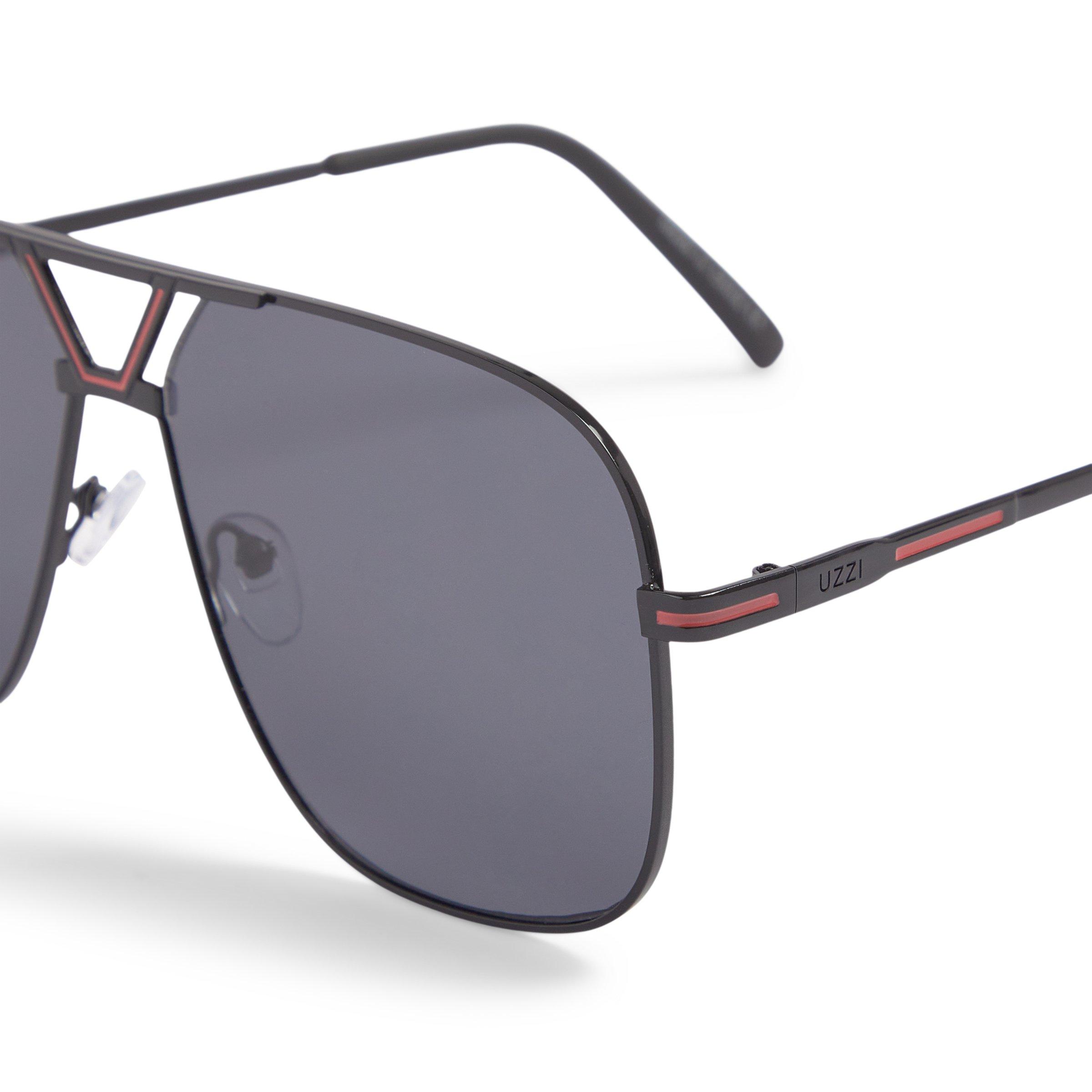 Black Aviator Sunglasses (3226448) | UZZI