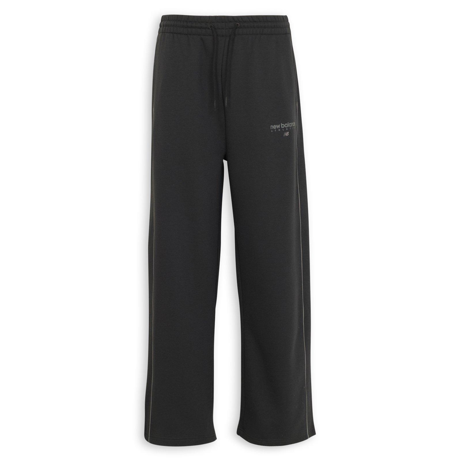 Black Trackside Fleece Pants (3227541) | New Balance