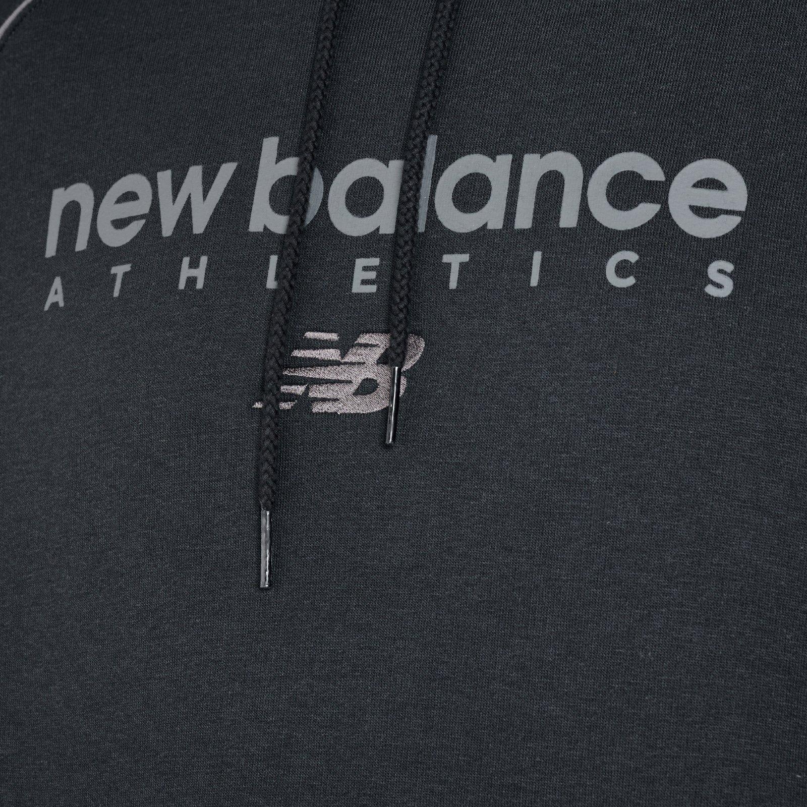 Black Trackside Fleece Hoodie (3227547) | New Balance