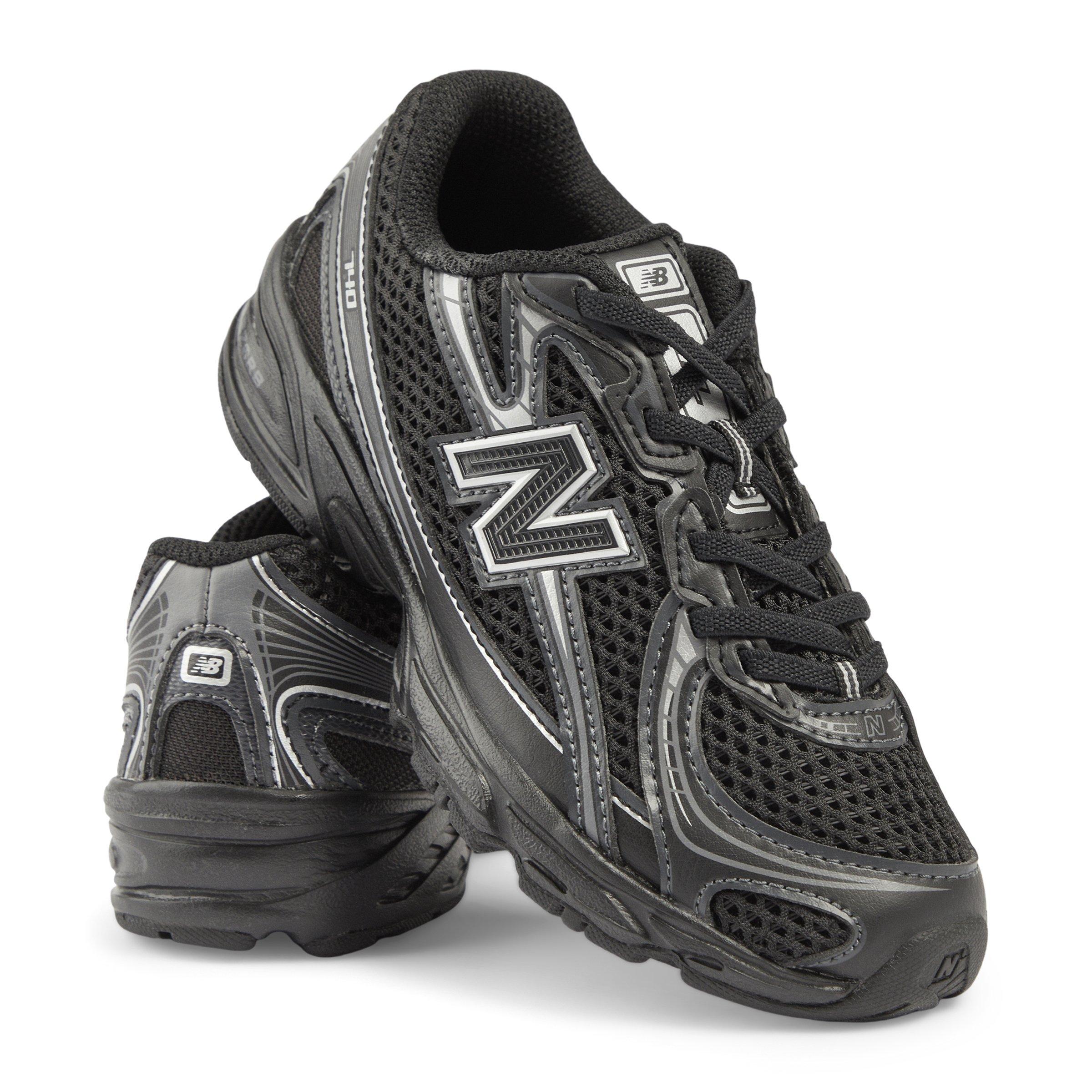 E-RUNs☆ブラック Black 740 Bungee Lace Sneakers (3227720) | New Balance Kids
