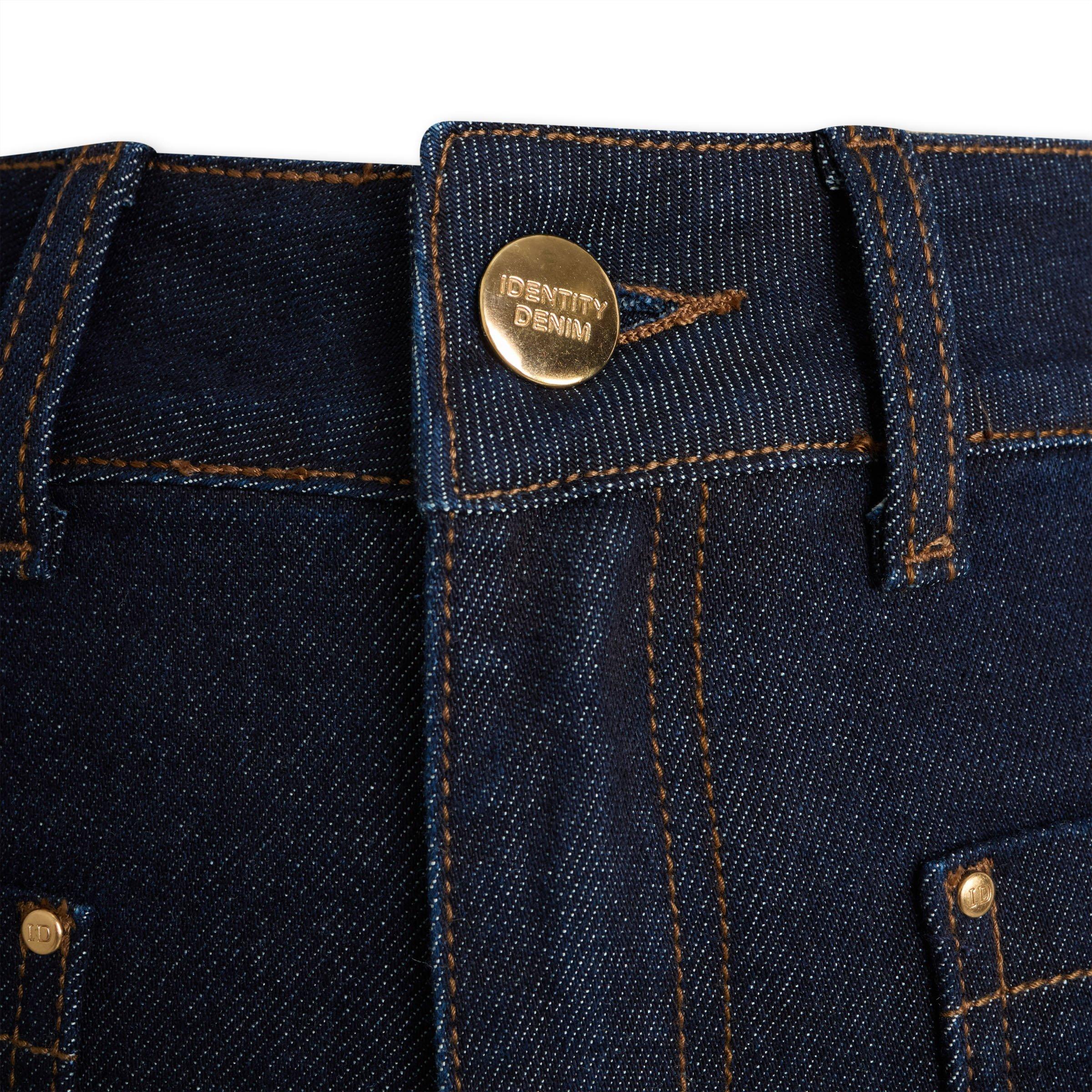 Dark Blue Flare Leg Jeans (3227731) | Identity