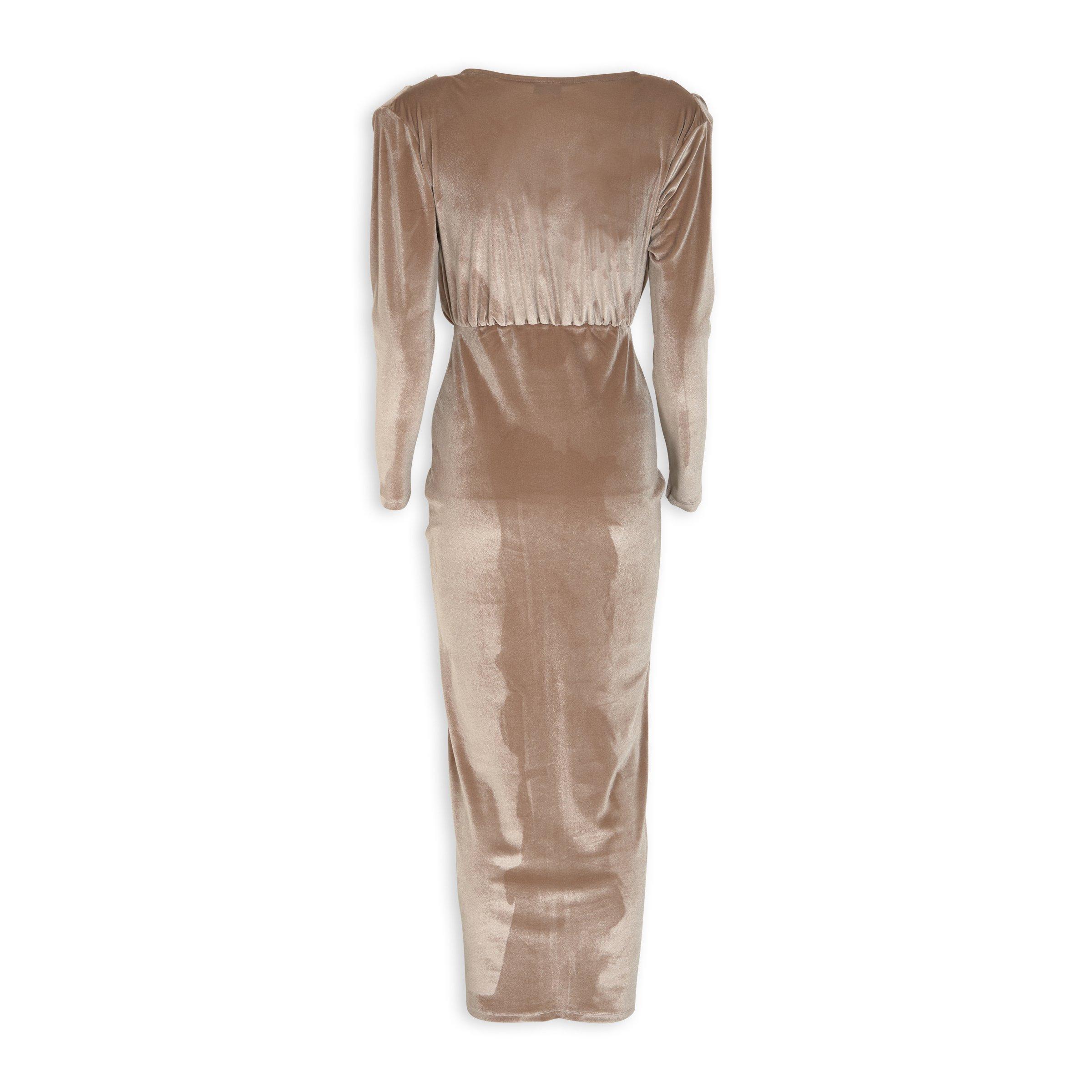 One Shoulder Maxi Dress With Champagne Velvet Dress Champagne Velvet Maxi  Dress Saved By The Dress