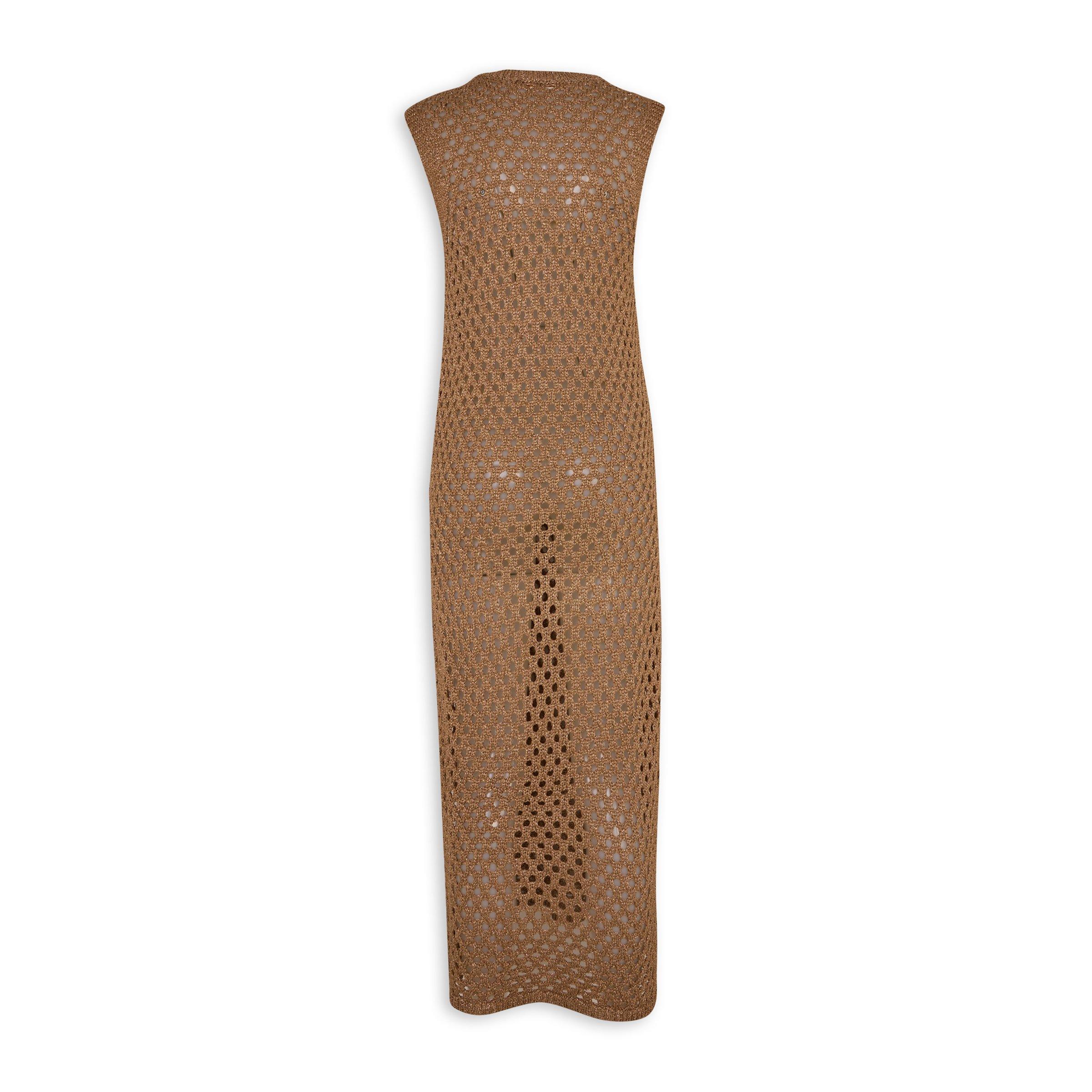 Gold Knit Column Dress (3228027) | Ginger Mary