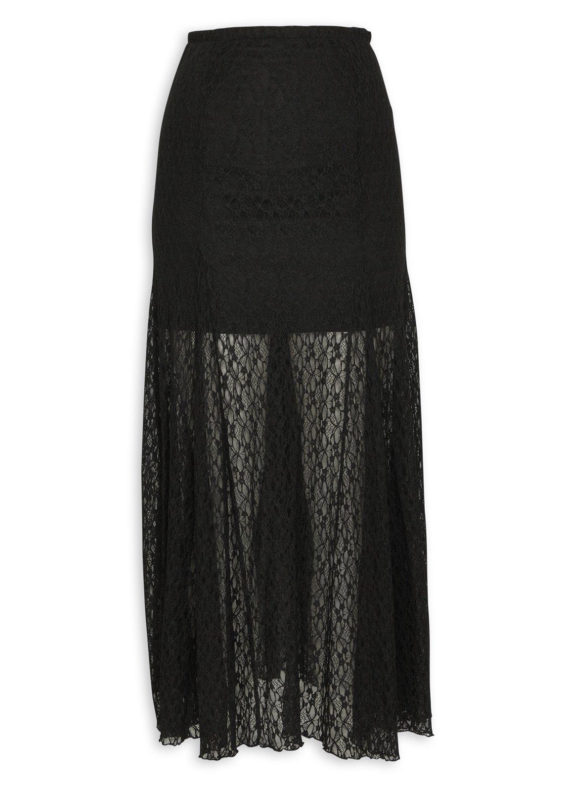 Black Lace Skirt (3228047) | Truworths