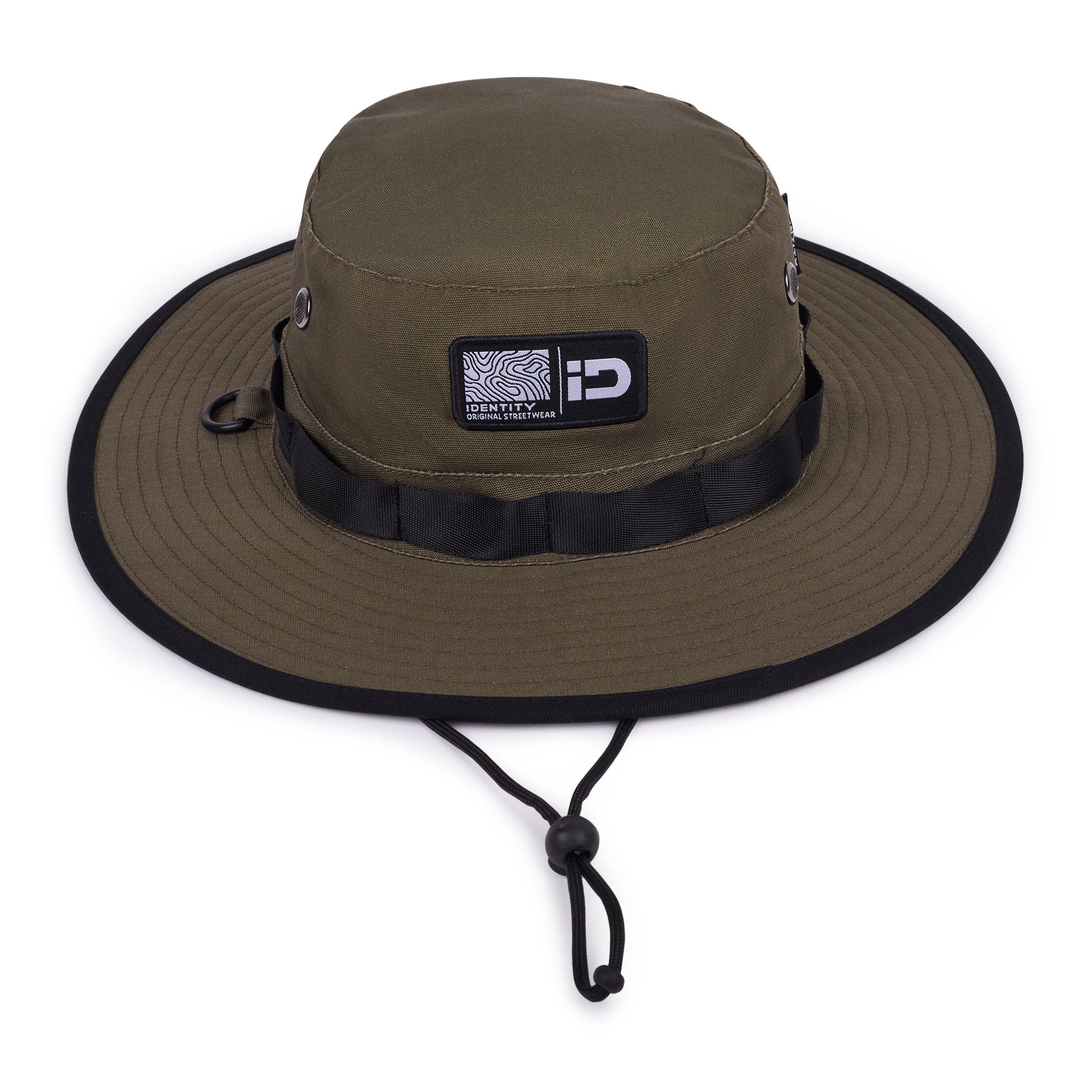 Green Wide Brim Bucket Hat (3228190) | Identity