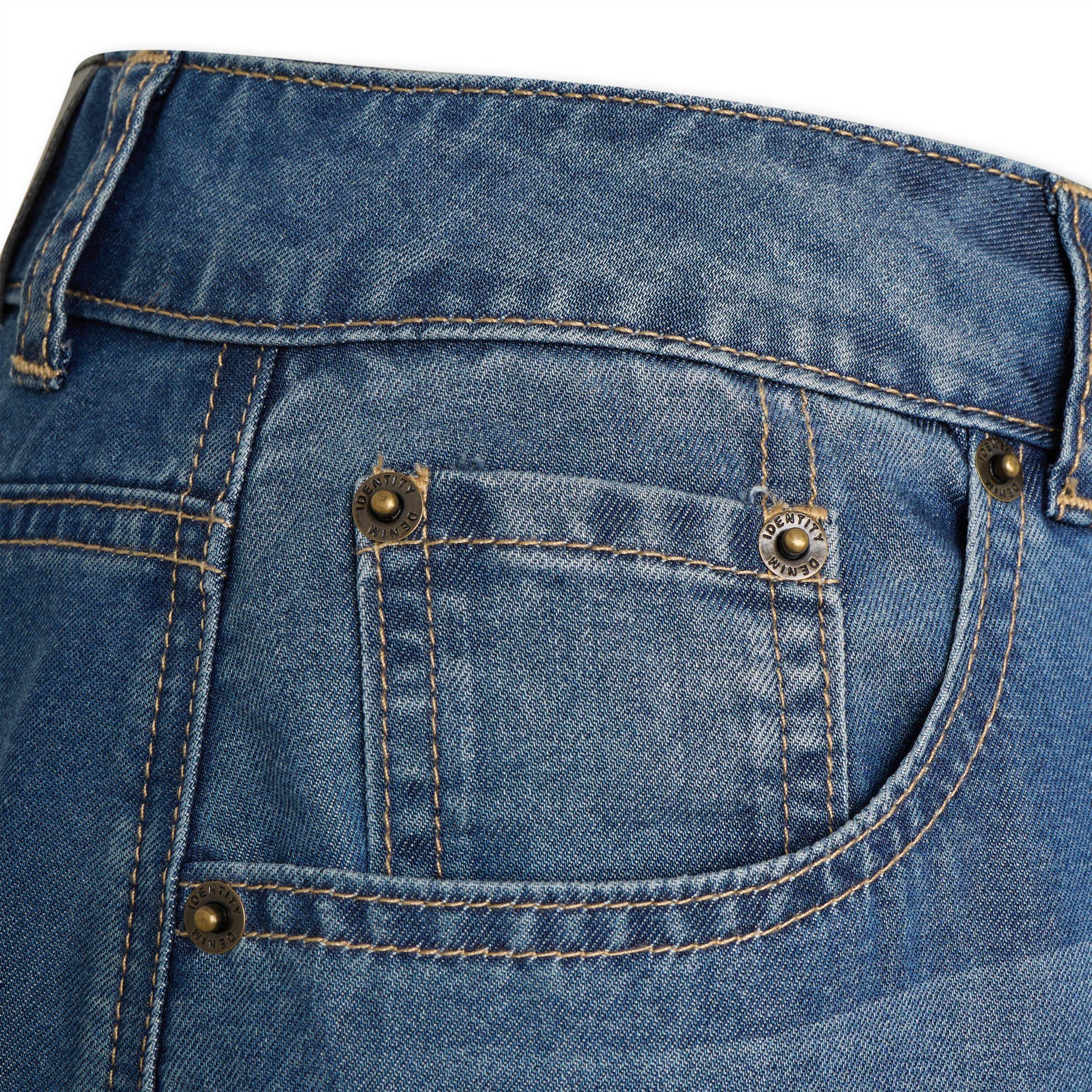 Dark Wash Blue Wide Leg Jeans (3228498) | Identity