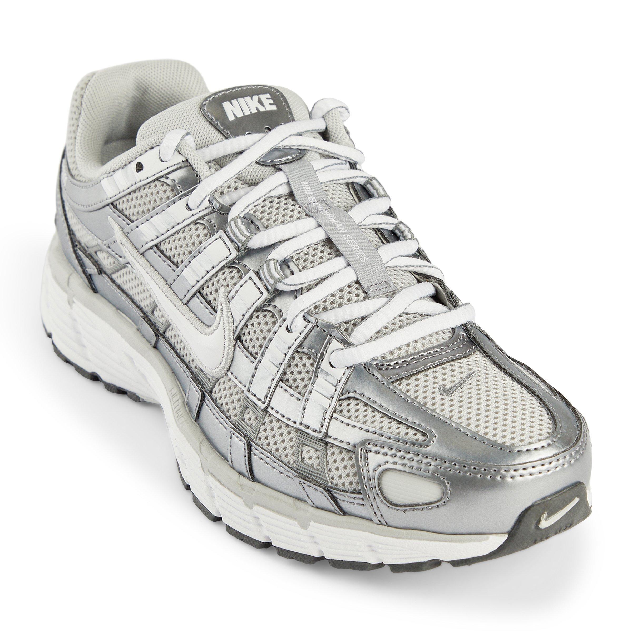 White and Silver P-6000 Sneakers (3228824) | Nike