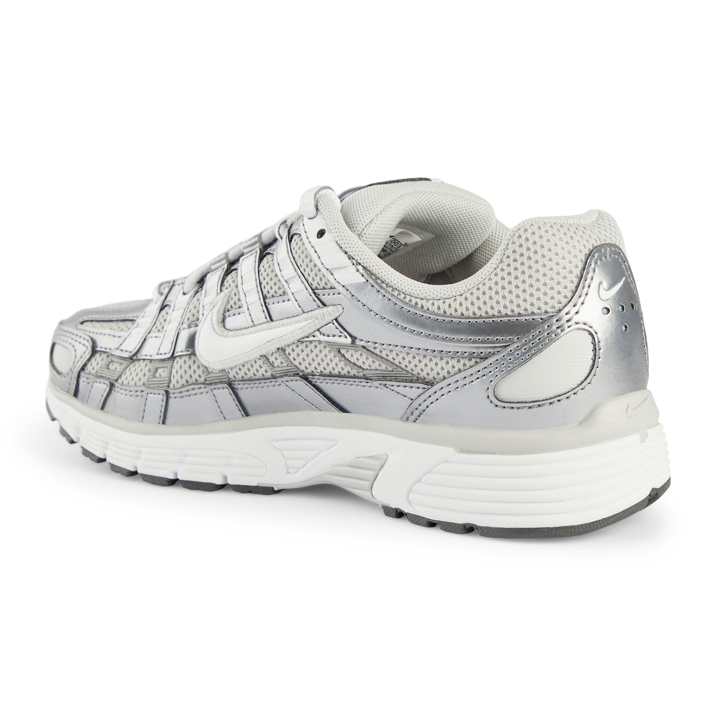 White and Silver P-6000 Sneakers (3228824) | Nike