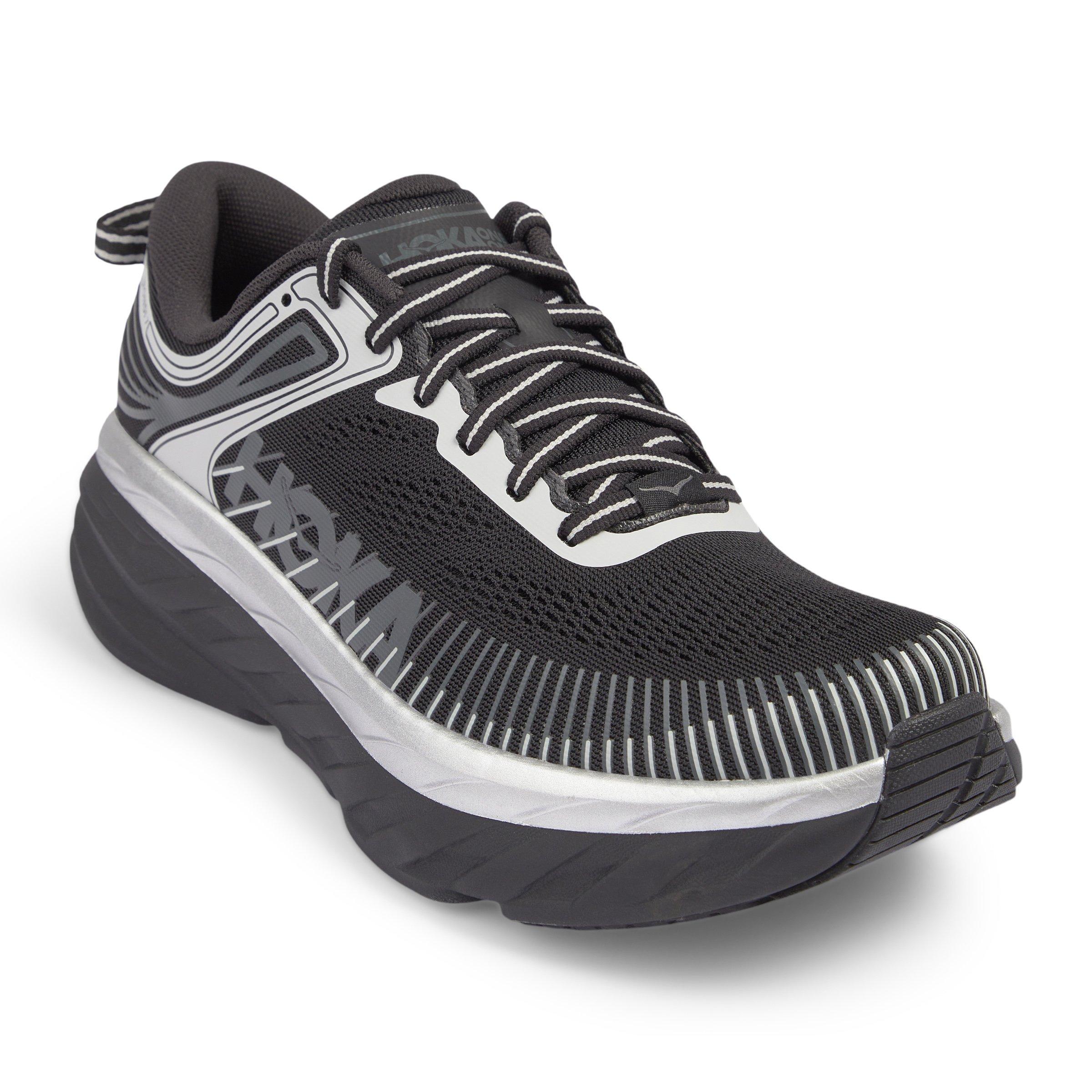 Black and White Bondi 7 Sneakers (3228993) | HOKA