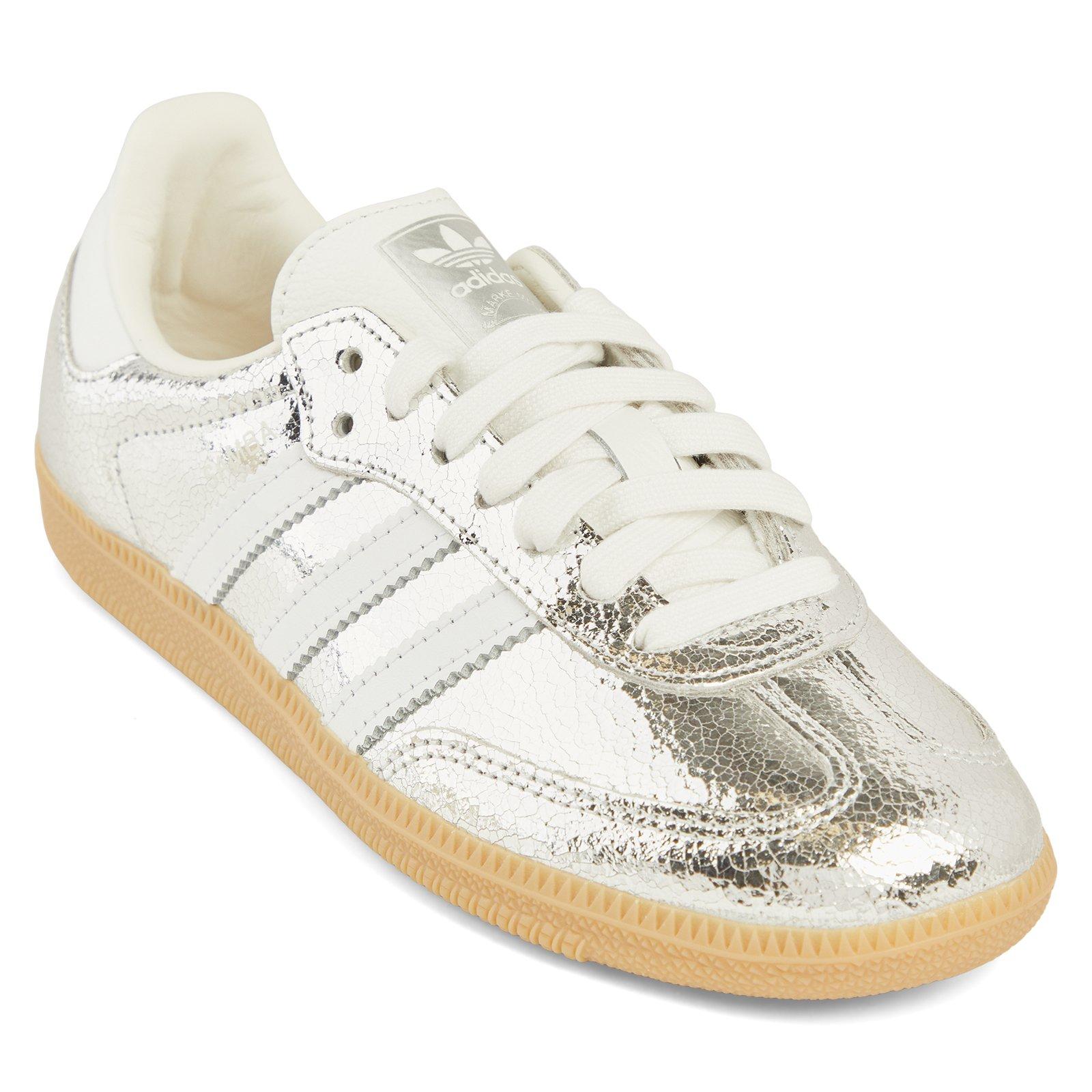 Silver Samba OG Sneakers (3229309) | Adidas
