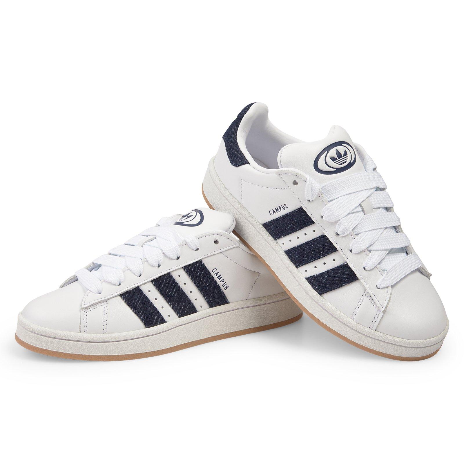 adidas gazelle silver green womens Adidas Campus 00s White/White – Stoked Boardshop main image 1