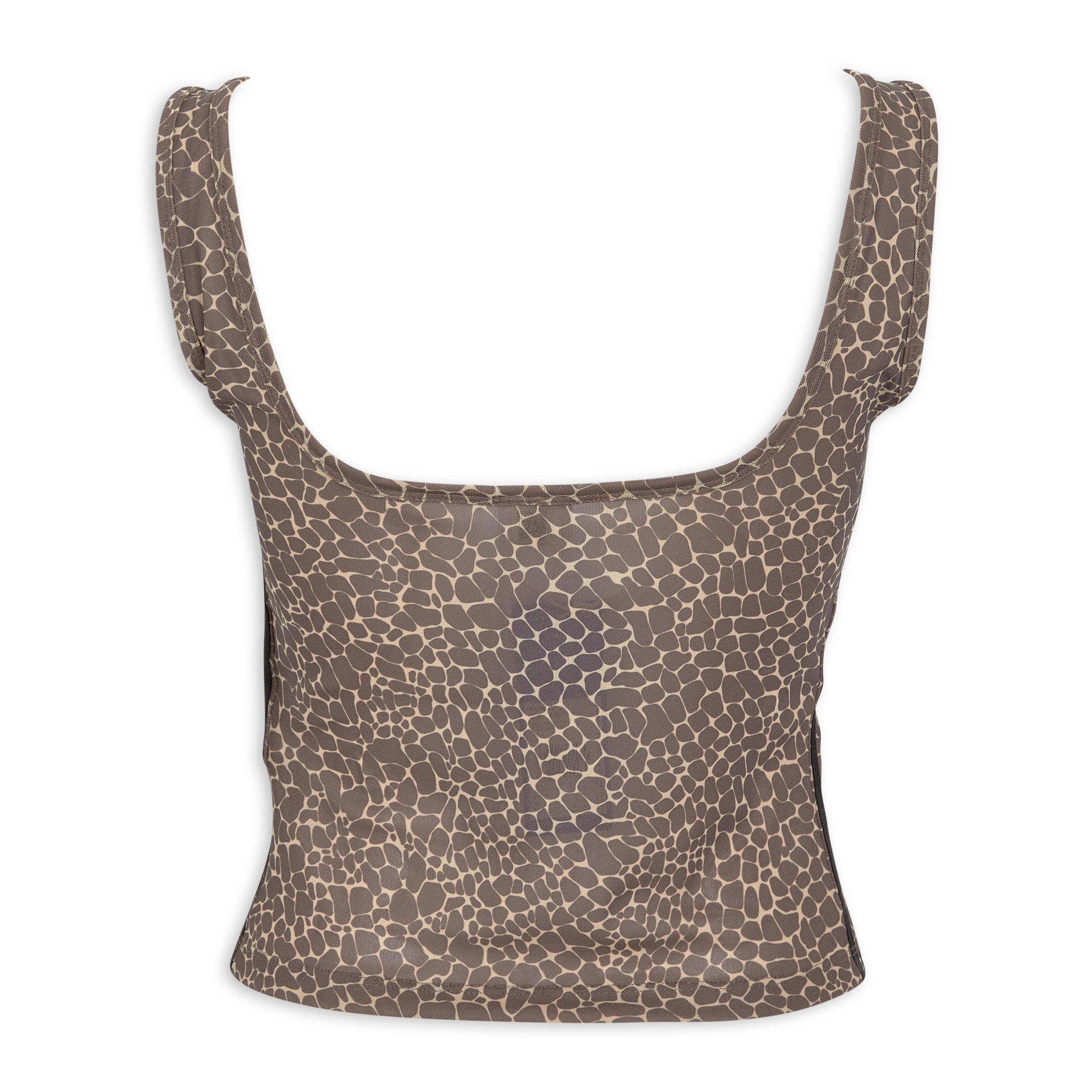 Leopard Print AOP Tank Top (3229478) | Adidas