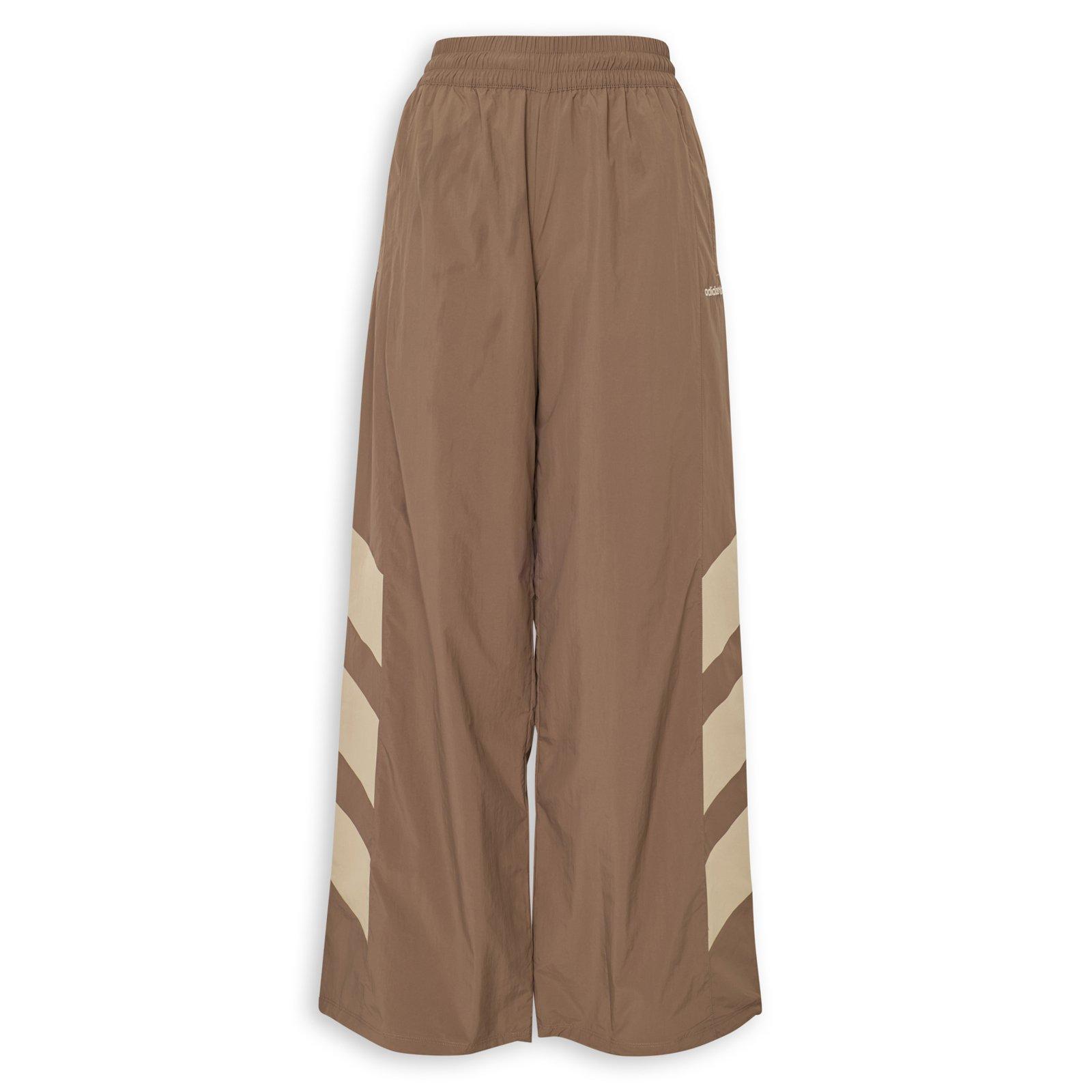Brown Blocked Washed Track Pants (3229560) | Adidas