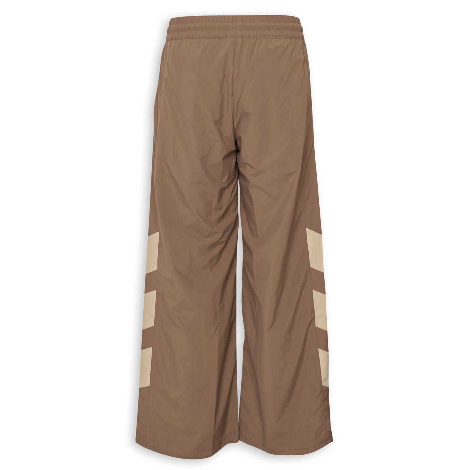 Brown Blocked Washed Track Pants (3229560) | Adidas
