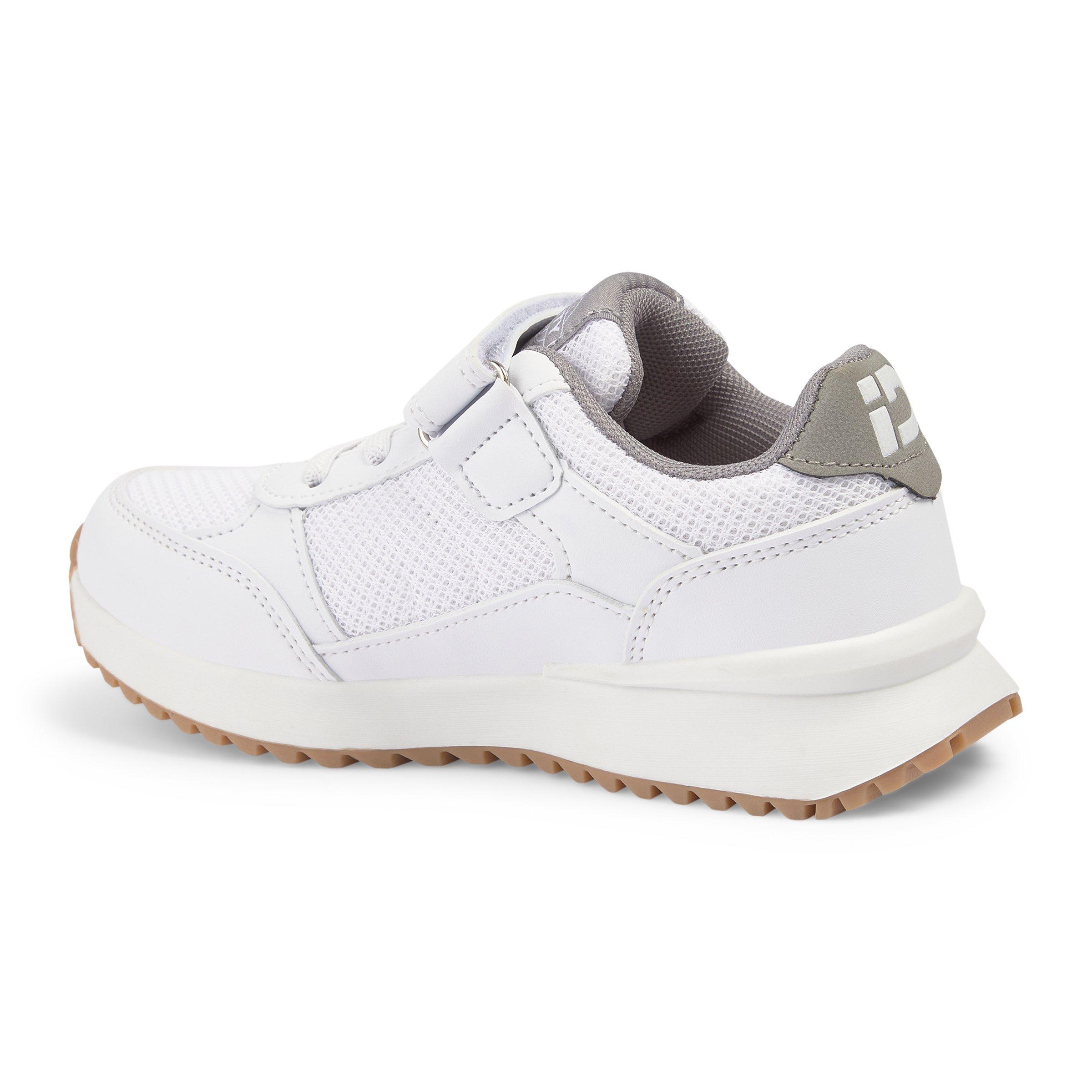 Kid Boys White Velcro Sneakers (3229691) | Identity