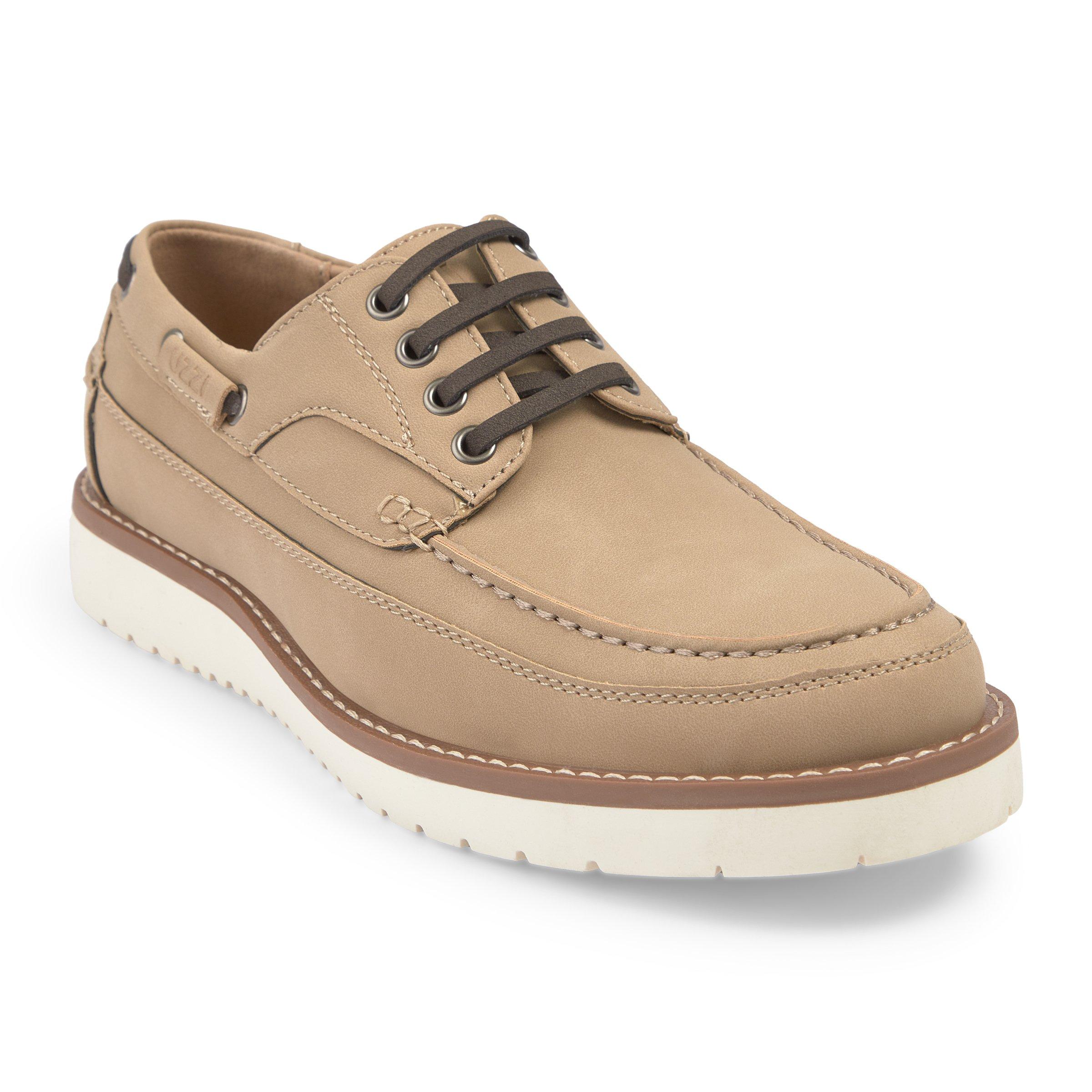 Stone Nubuck Boat Shoe (3229791) | UZZI