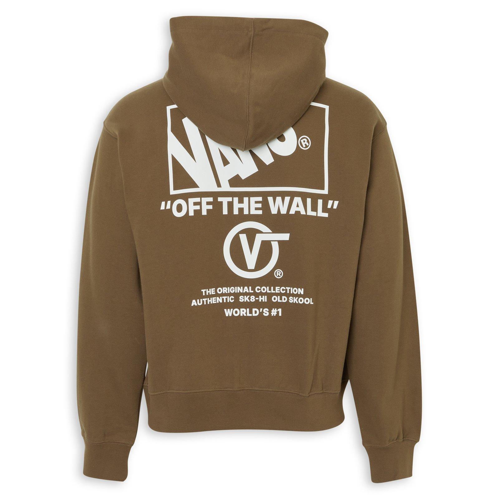 Brown Stacked Hi Pullover Hoodie (3229951) | Vans