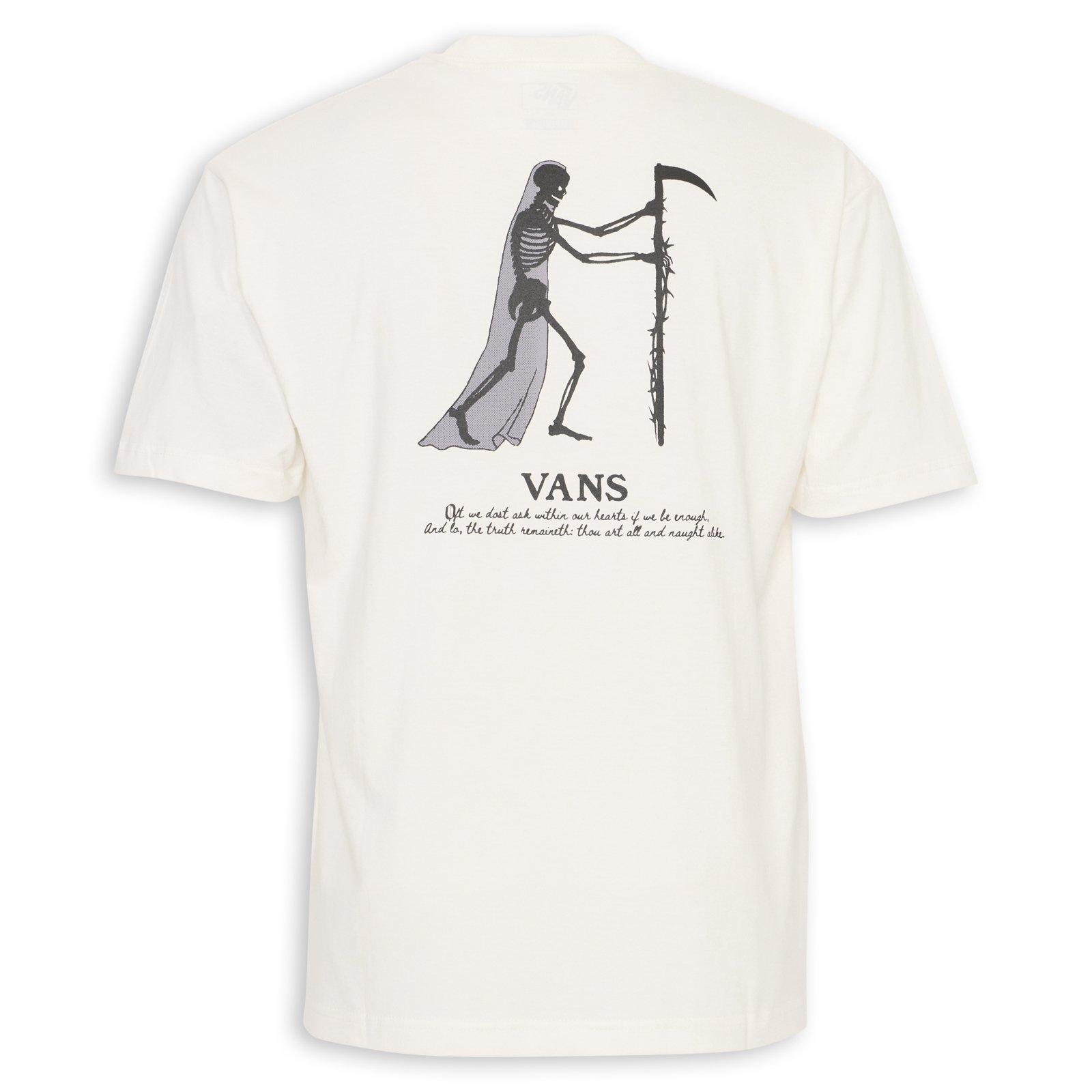 Ecru Demolish Short Sleeve Tee (3229965) | Vans