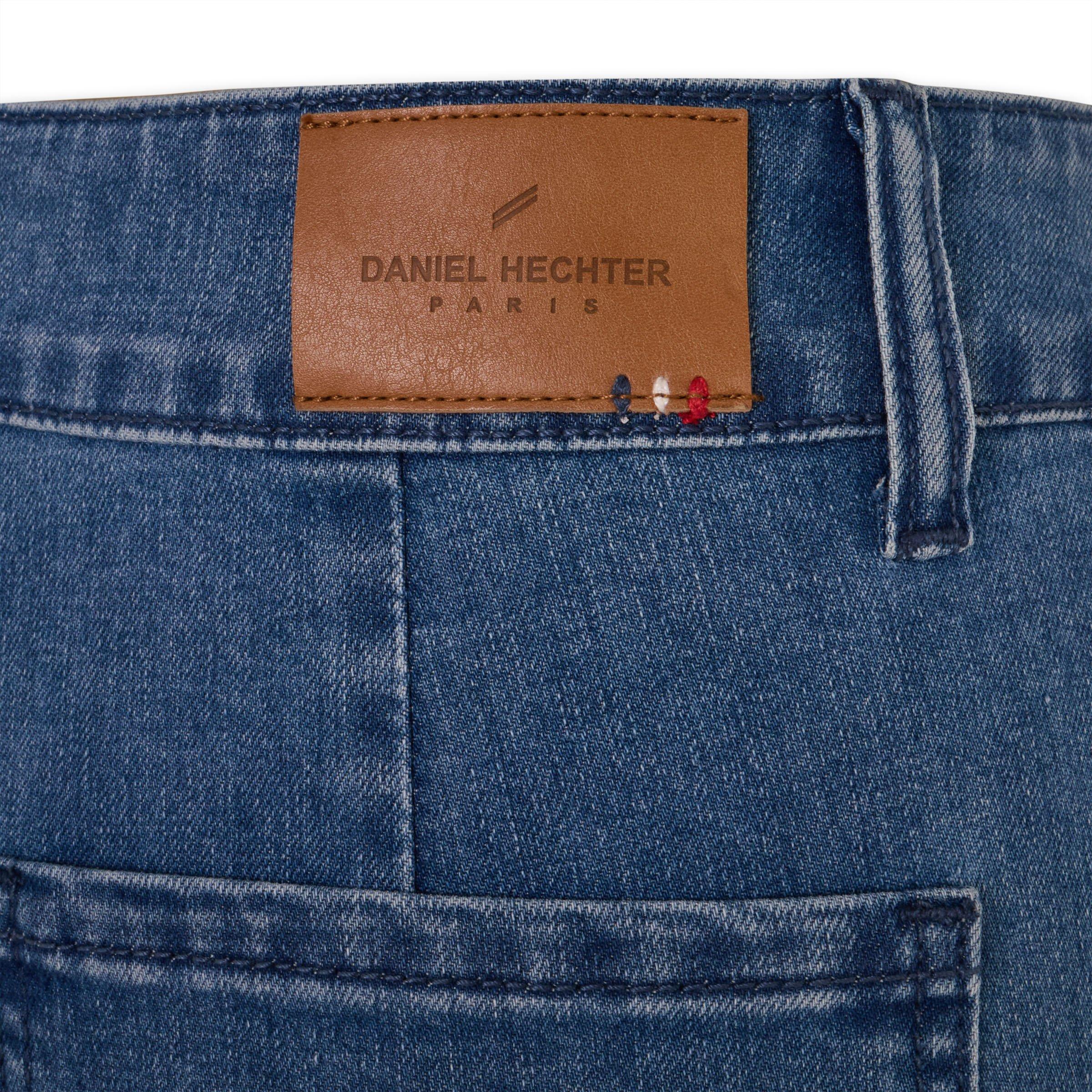 Mid Wash Denim Tapered Utility Jeans (3230030) | Daniel Hechter