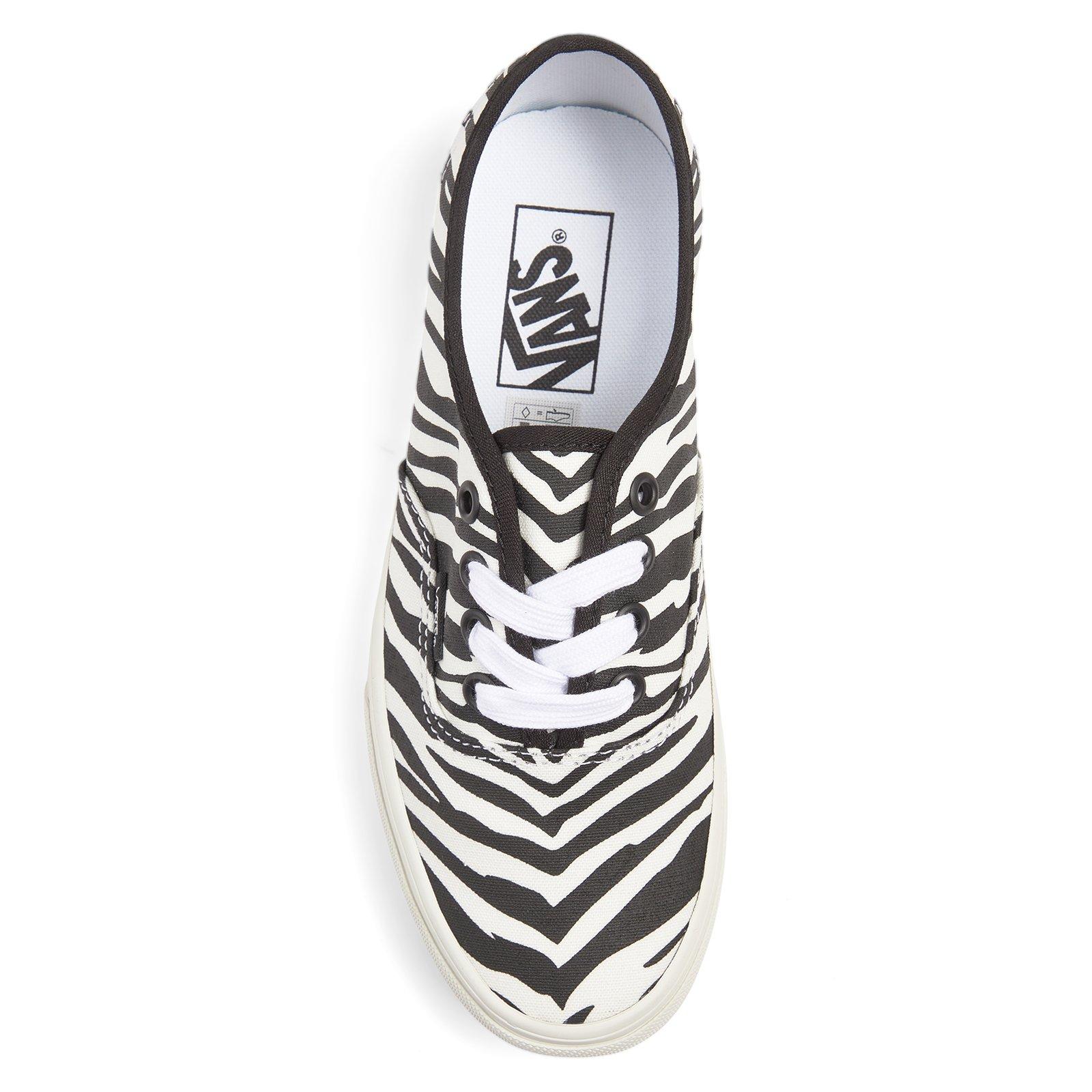 Black Authentic Zebra (3230366) | Vans