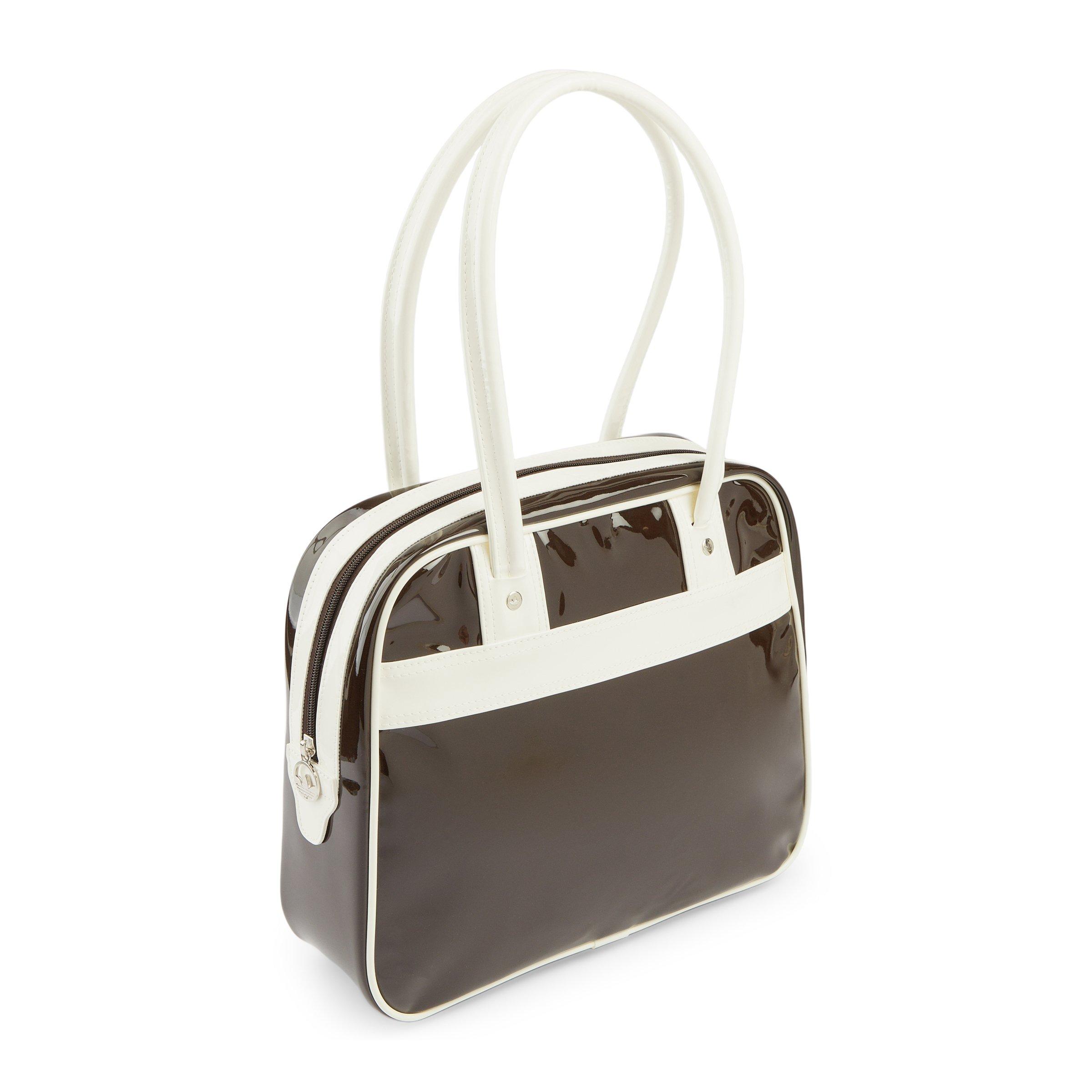 Brown and White Advanced Archive Shoulder Bag (3230564) | Adidas