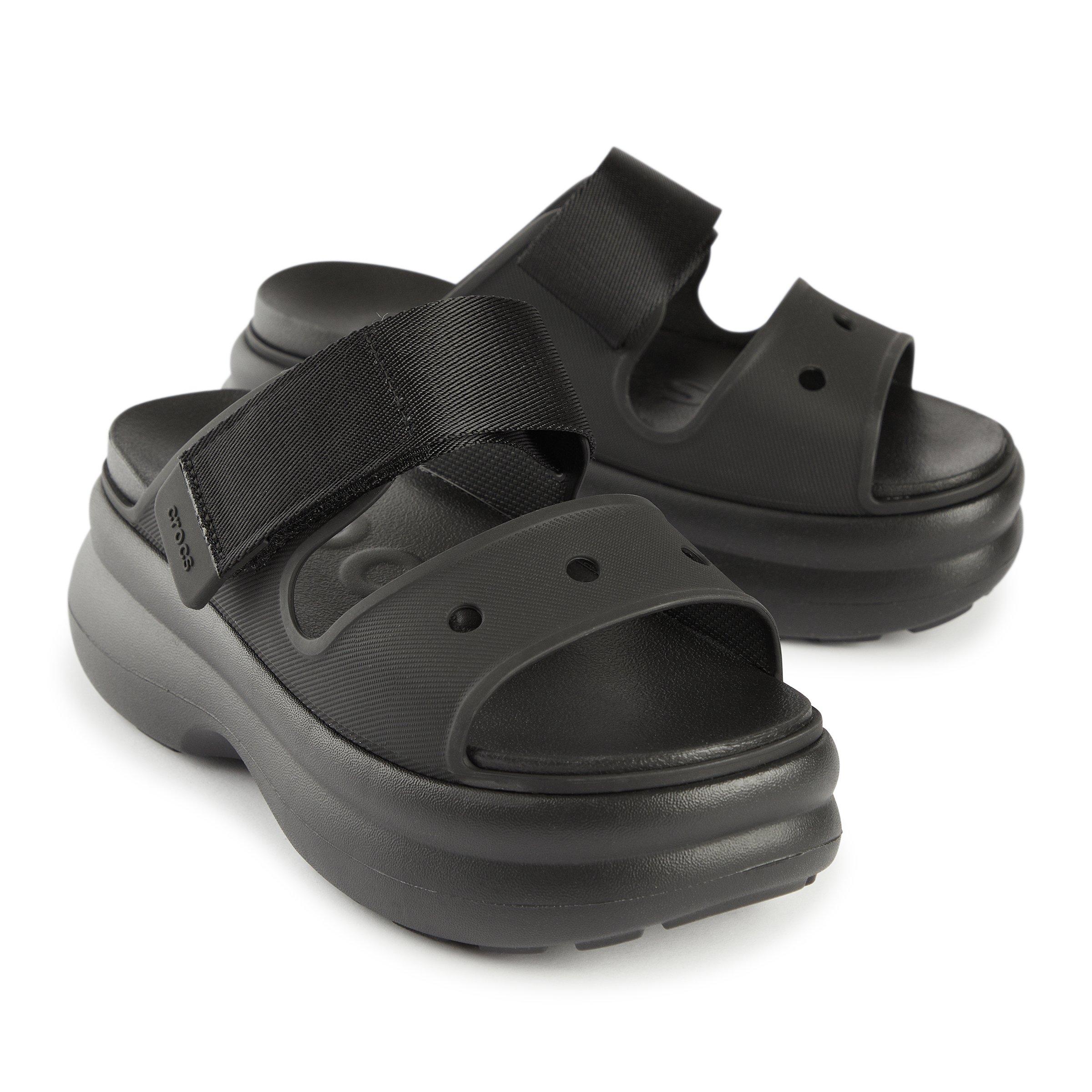 Black Soho Two Strap Sandal (3231052) | Crocs