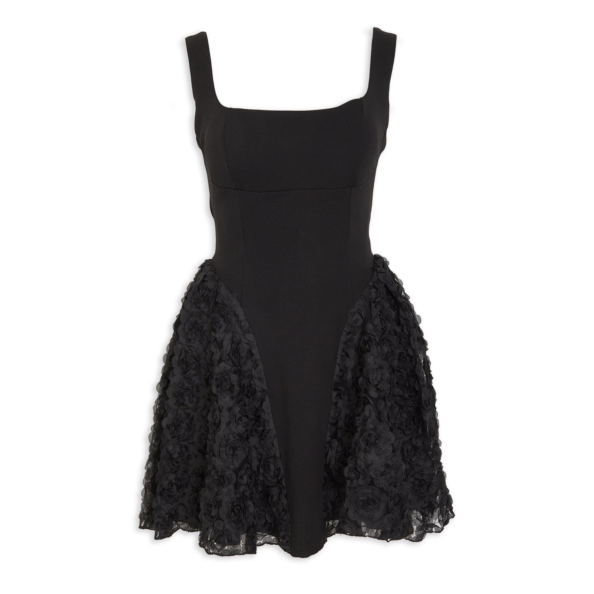 Black Rose Mini Dress (3231105) | Miss Port