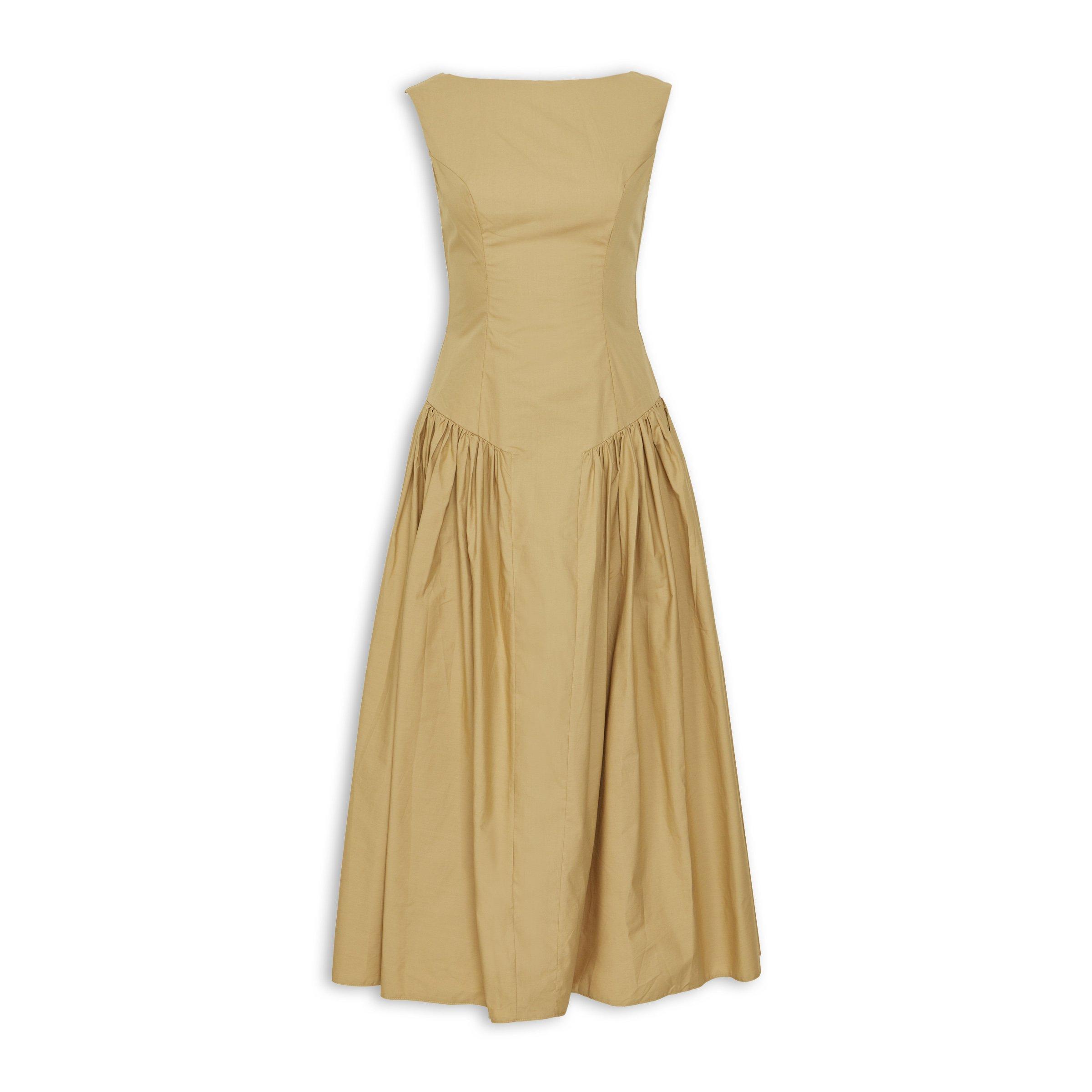 knee length dresses for ladies Providence Poplin Dress