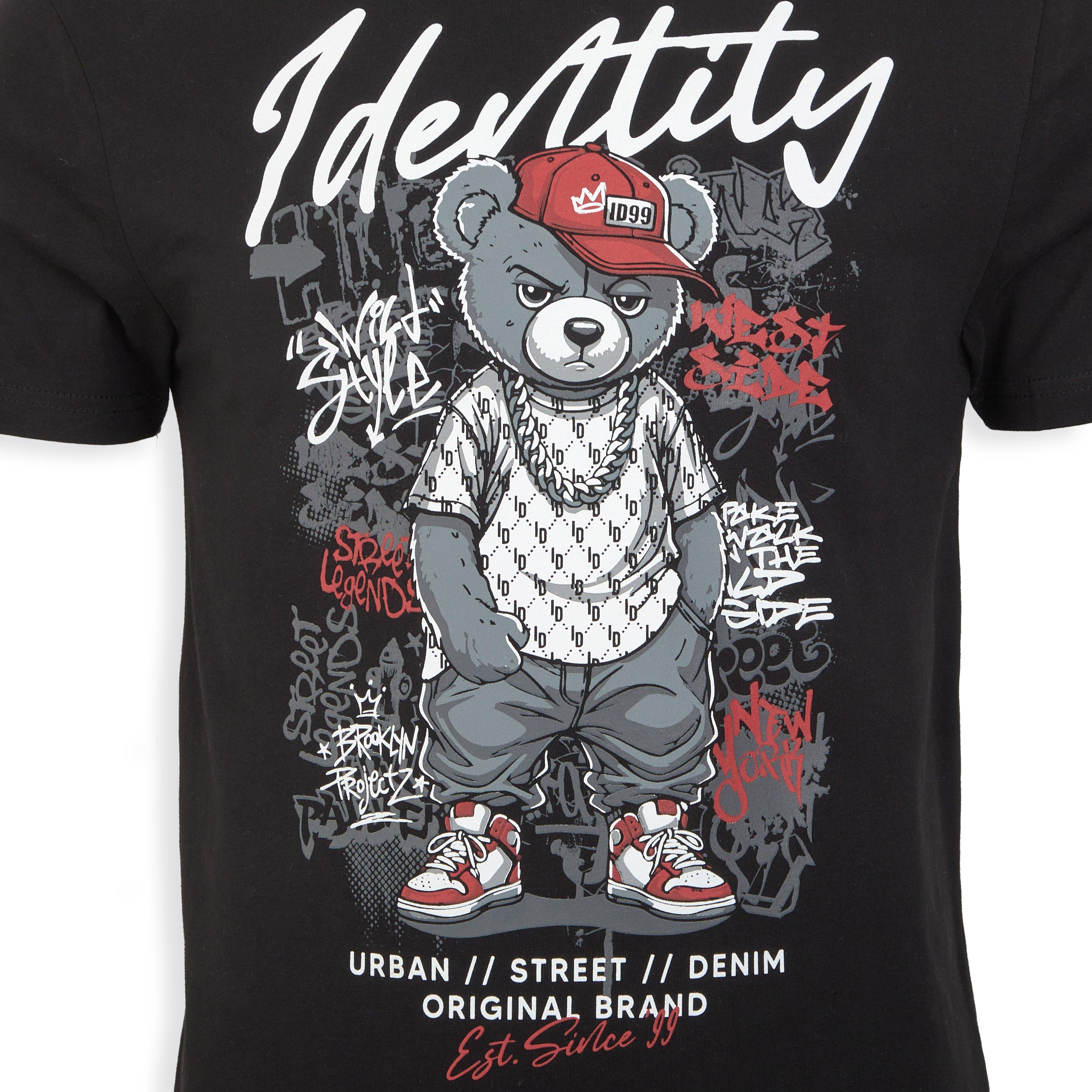 Black Graphic T-shirt (3231893) | Identity