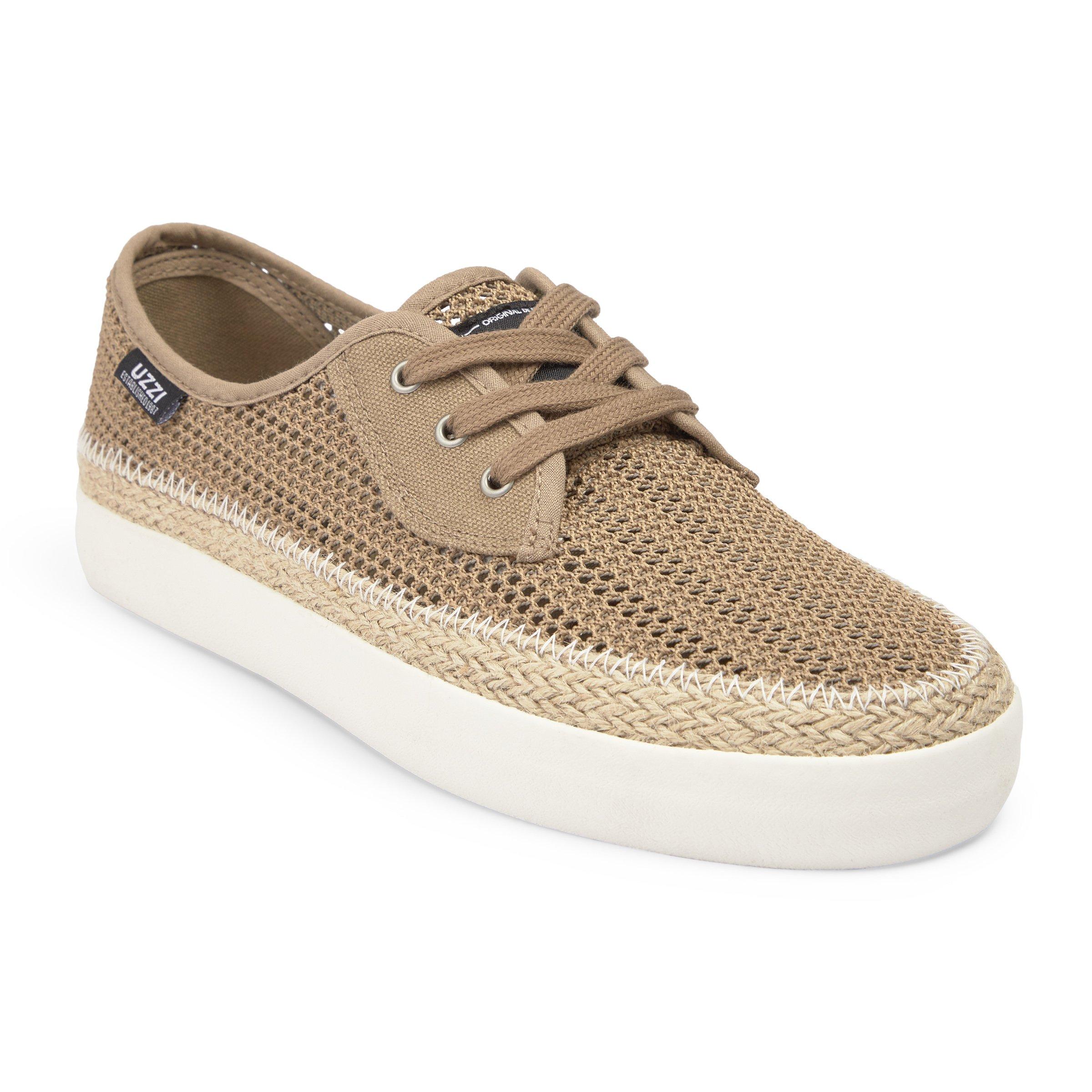 Camel Mesh Espadrille Vulc (3232065) | UZZI
