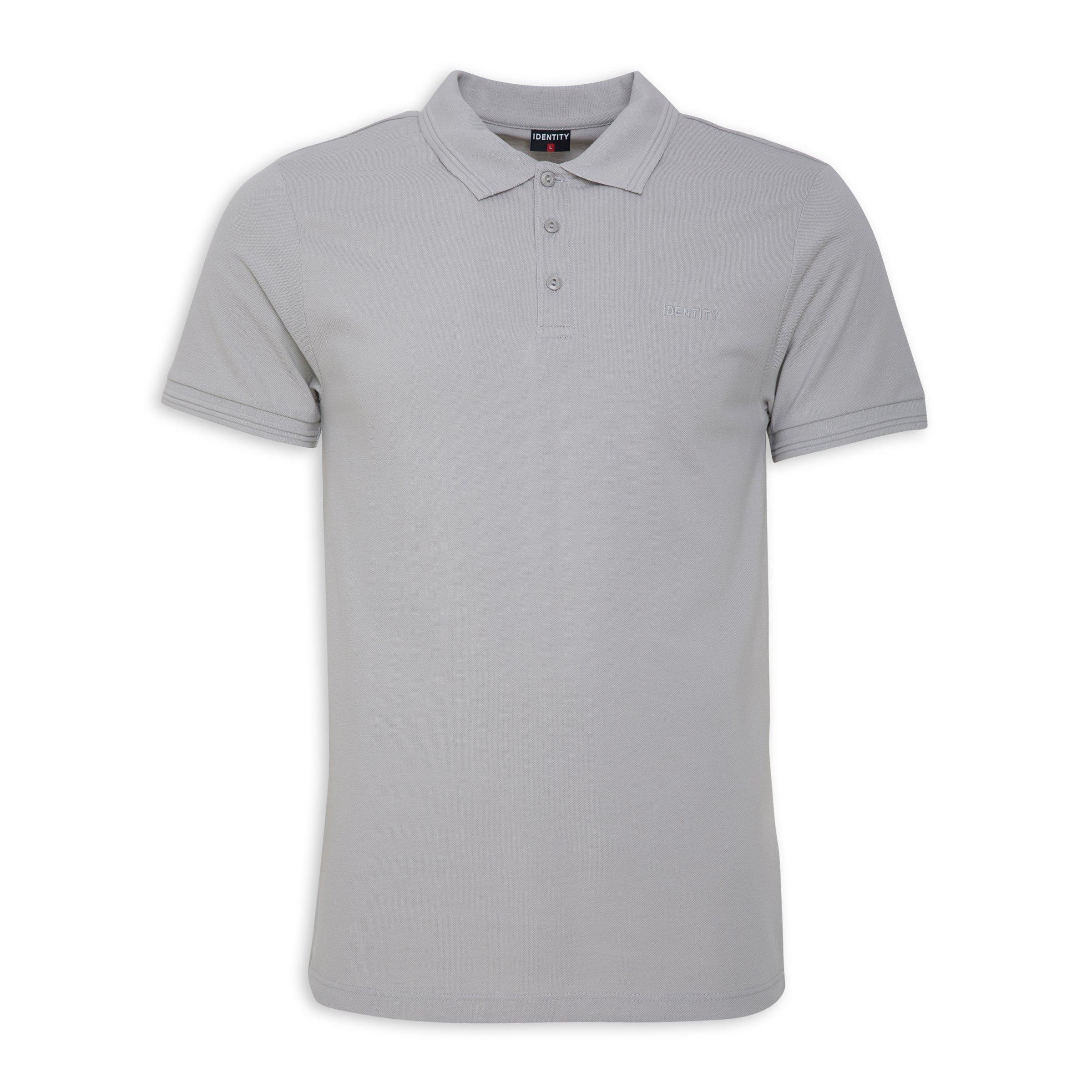 Grey Golfer Shirt (3232132) | Identity
