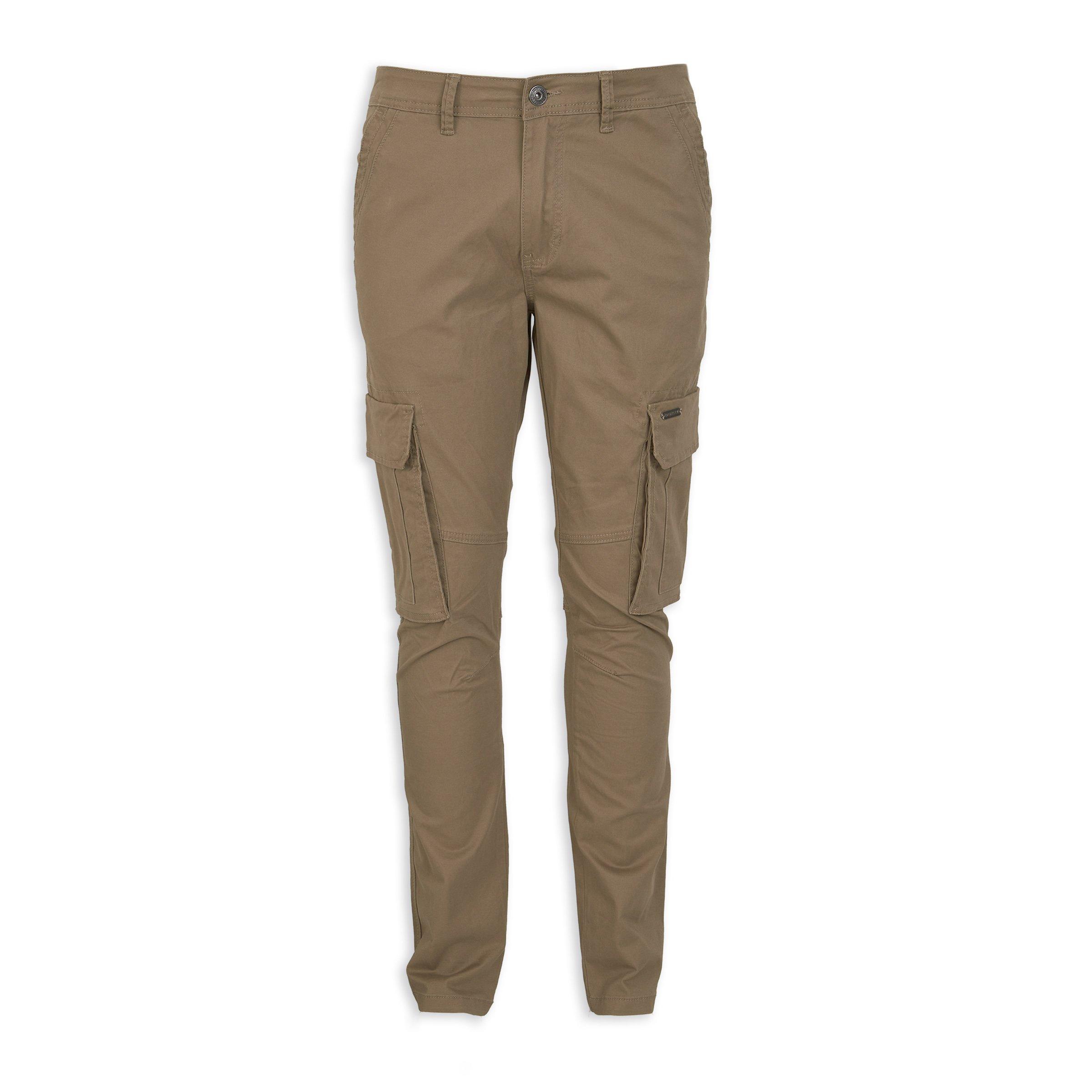 Brown Utility Pants (3232137) | Identity