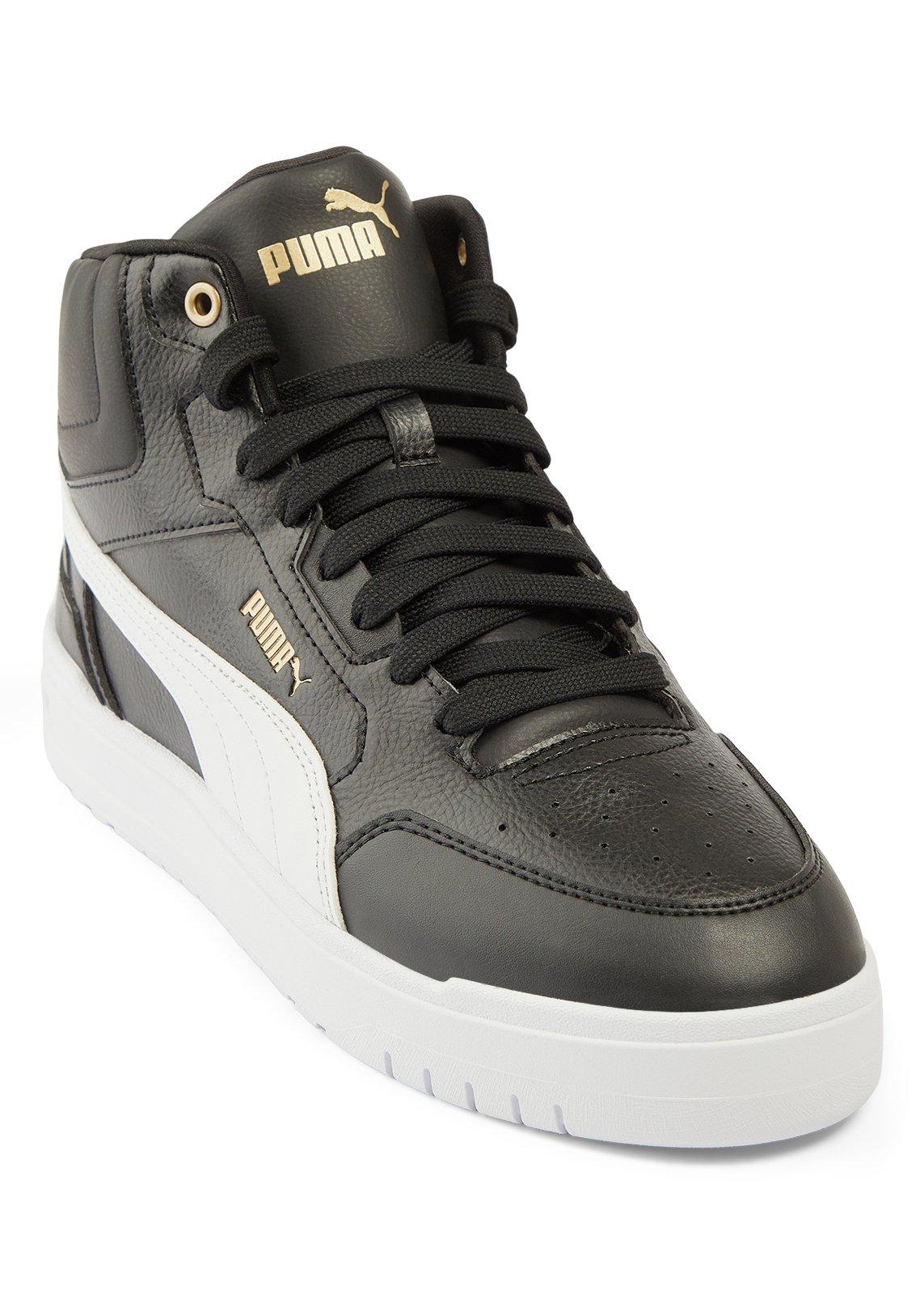 Black Puma Shuffle Mid Sneakers (3232210) | Puma