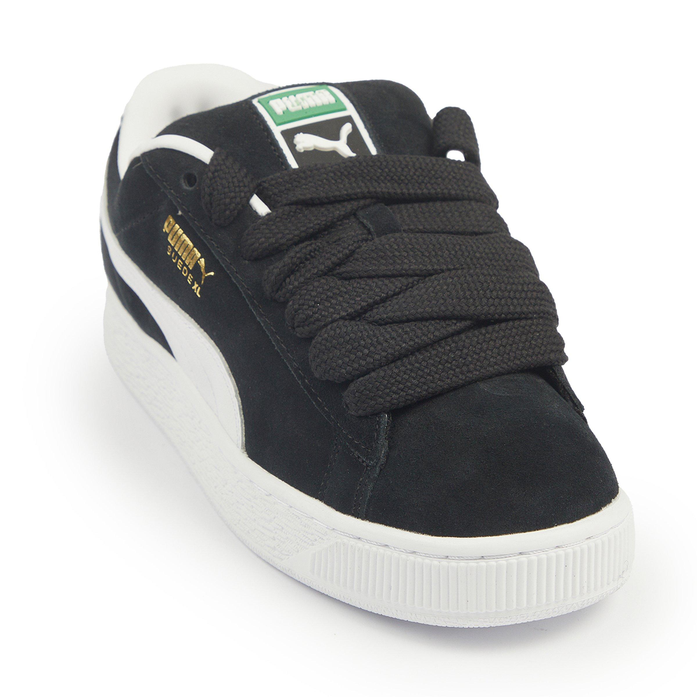 Black and White Suede XL Sneakers (3232614) | Puma