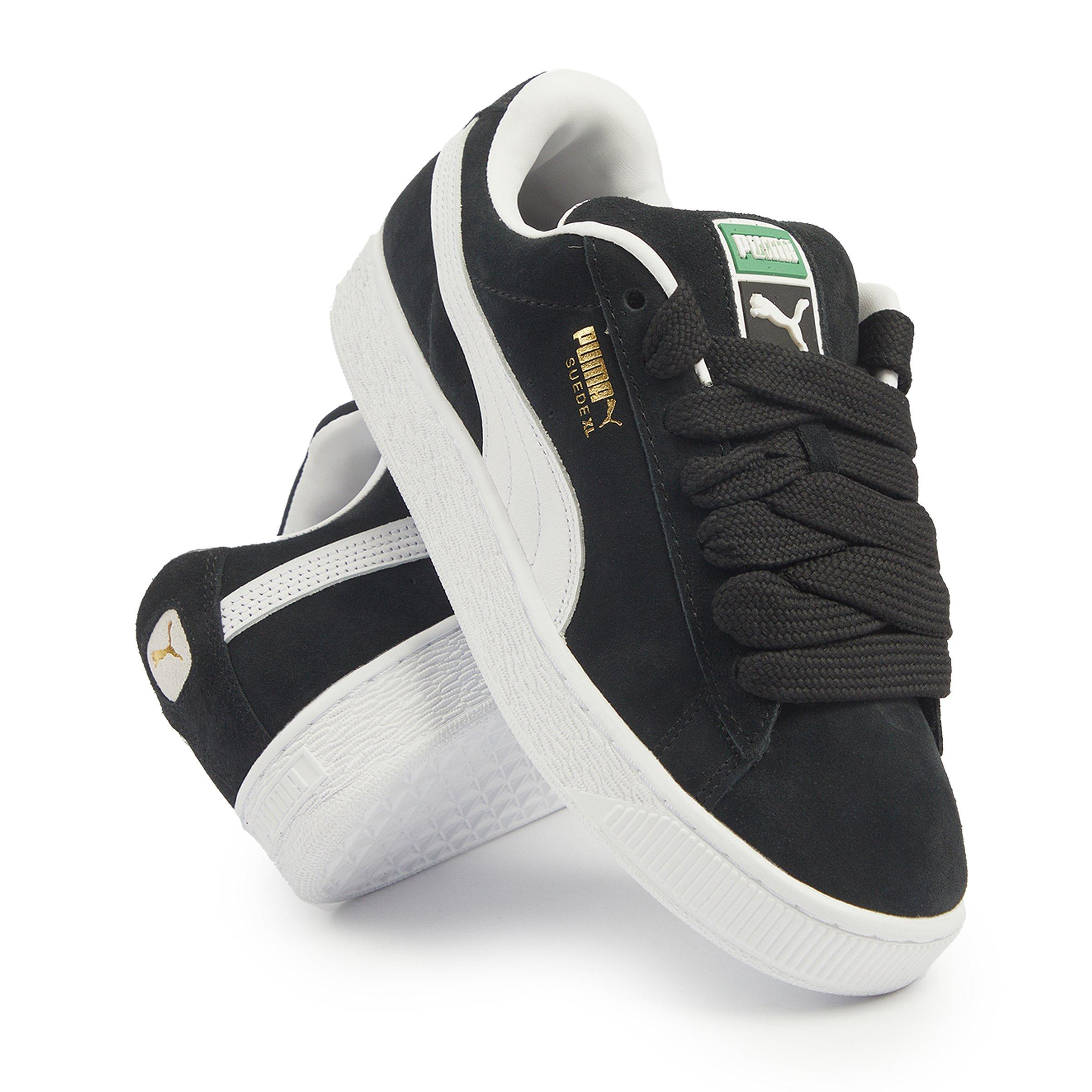 Black and White Suede XL Sneakers (3232614) | Puma