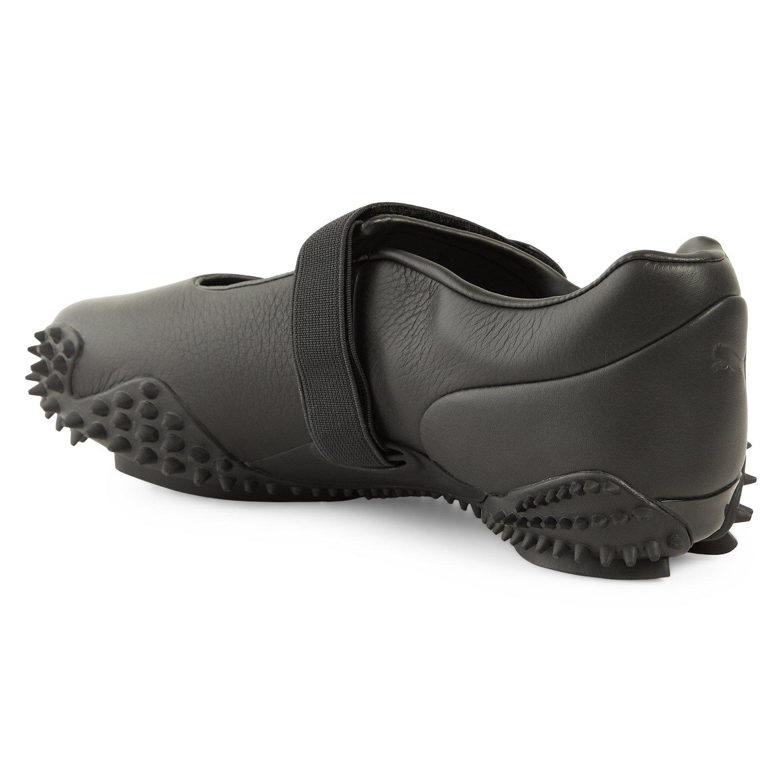 Black Mostro Fey Leather Sneakers (3232761) | Puma