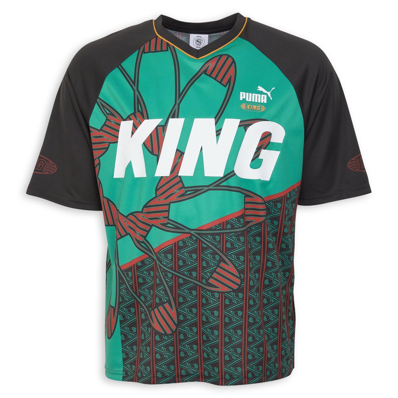 80s　MADE IN U.K.　PUMA KING　総柄ゲームシャツ　ユーロ King Relaxed Football Jersey (3232776) | Puma