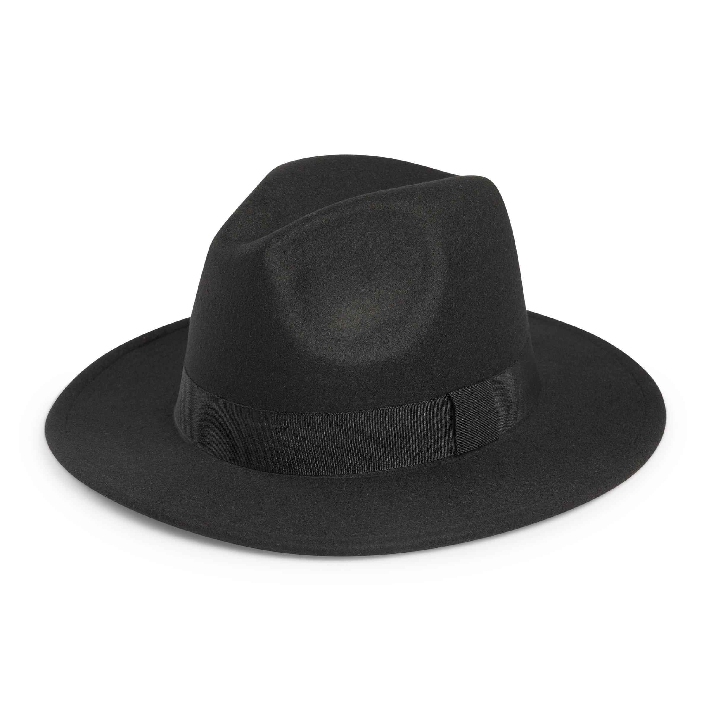 FSIDEA ハットFedora Hat Black Fedora Hat (3232822) | Birlin Mens Accessories