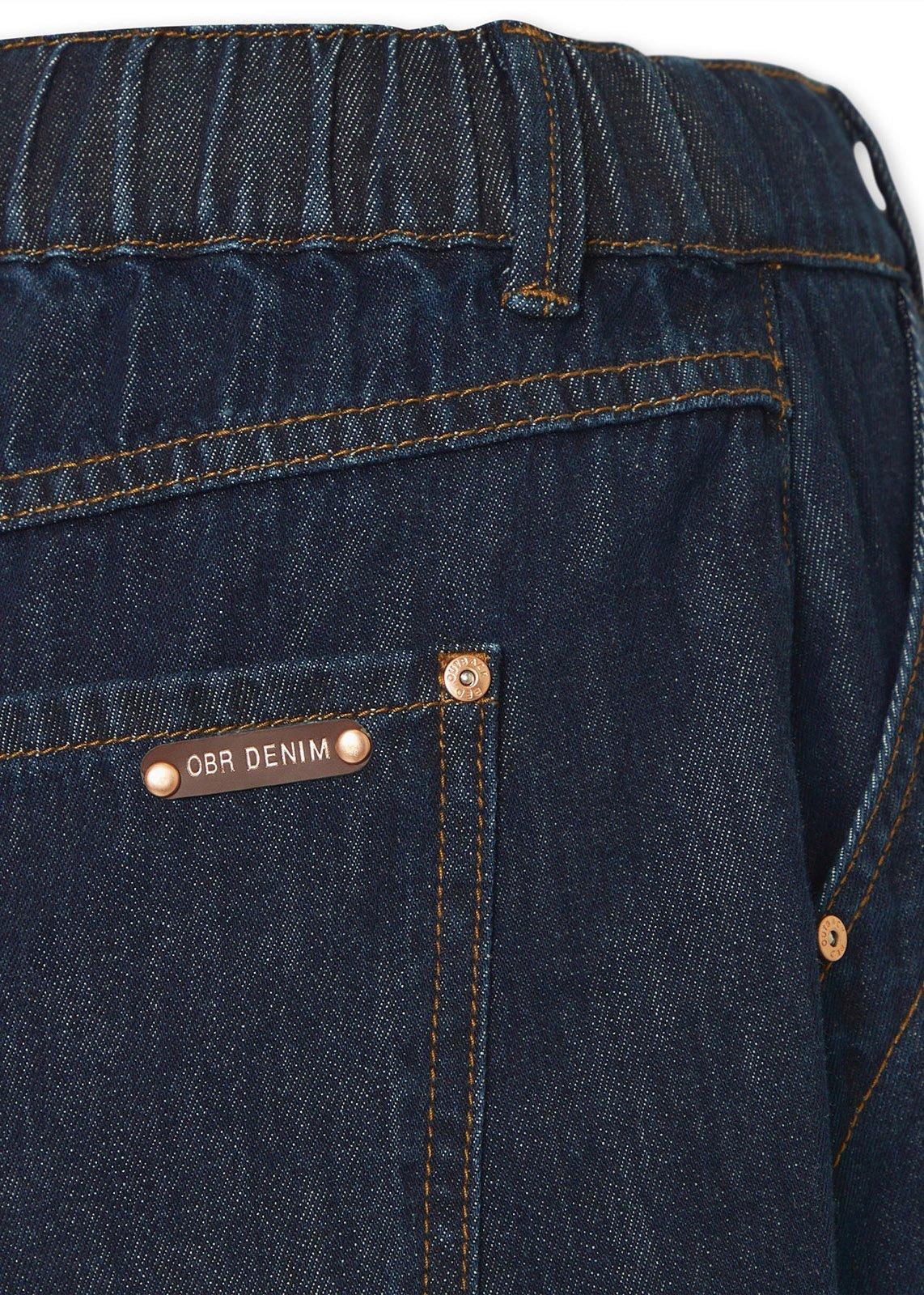 Dark Blue Pull-on Wide Leg Jeans (3233048) | OUTBACK RED
