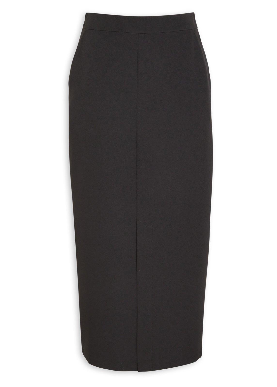 Black Column Suit Skirt (3233313) | Truworths