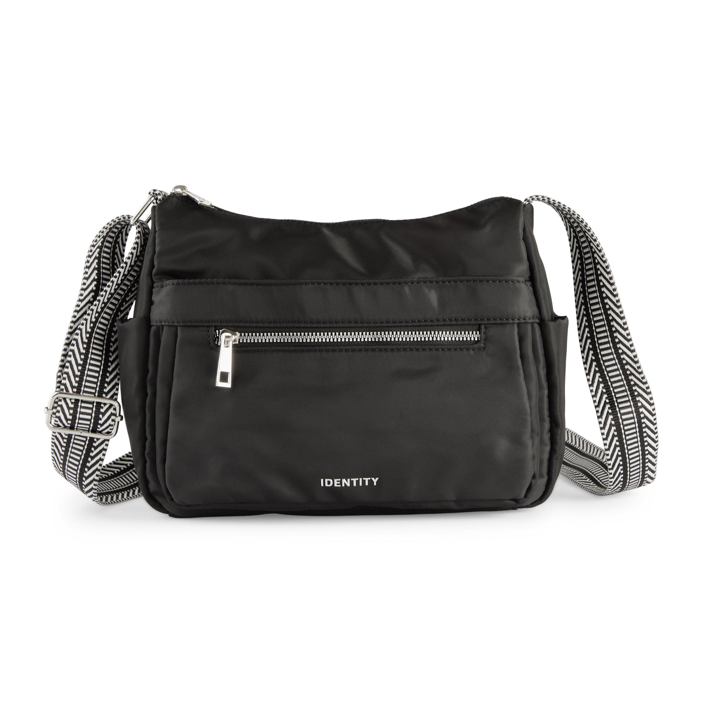 Black Nylon Crossbody Bag (3233367) | Identity
