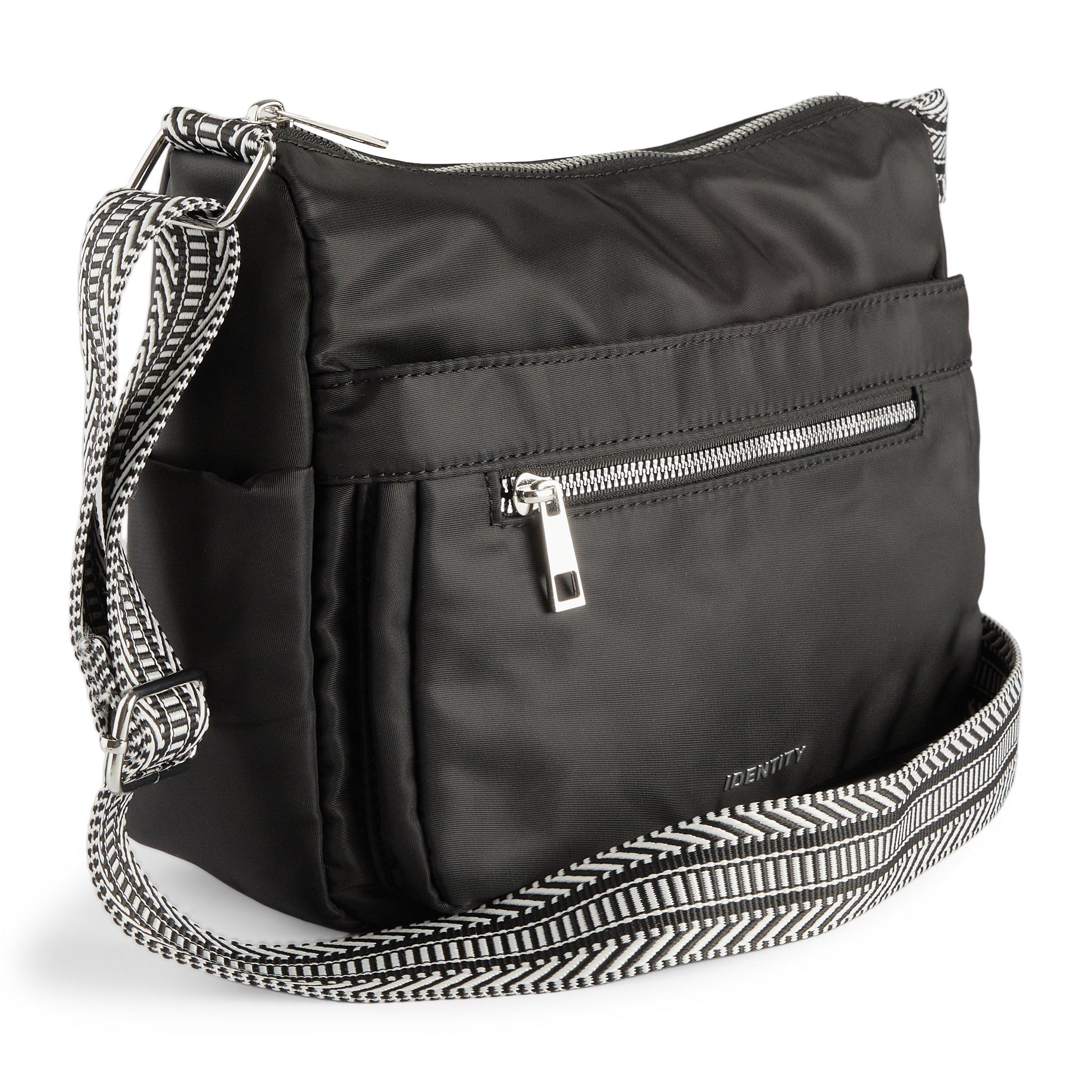 Black Nylon Crossbody Bag (3233367) | Identity