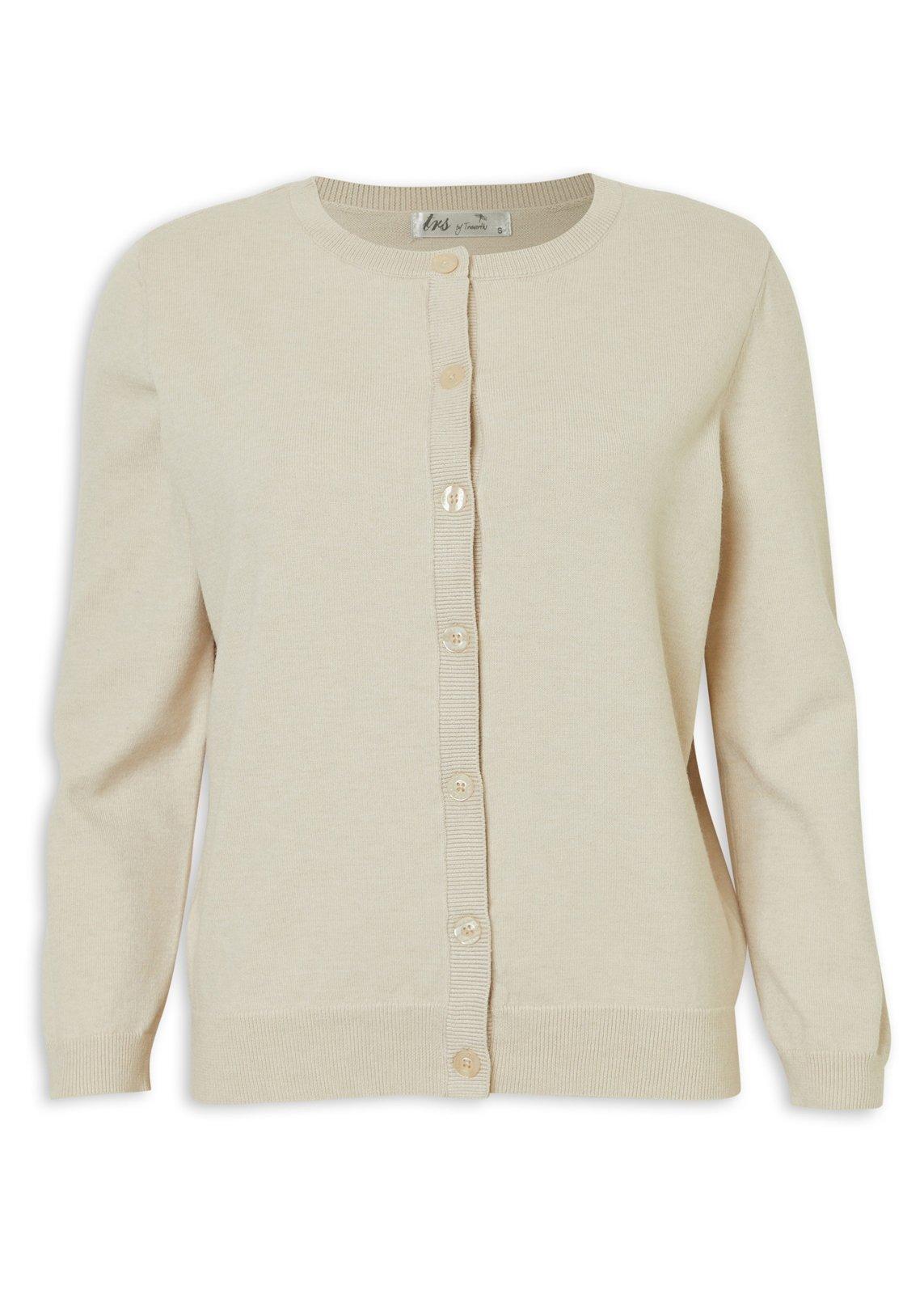 Classic Cream Long Sleeve Cardigan (3233463) | TRS