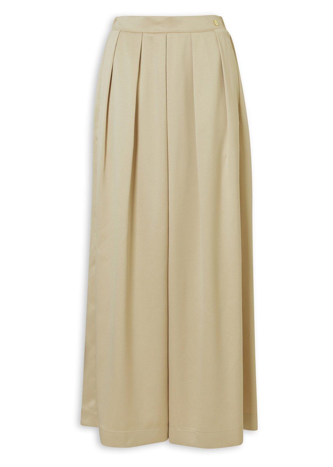 【ベージュ（27）】Wide Pant tuck wide pants / beige（タックワイドパンツ / ベージュ） | natto