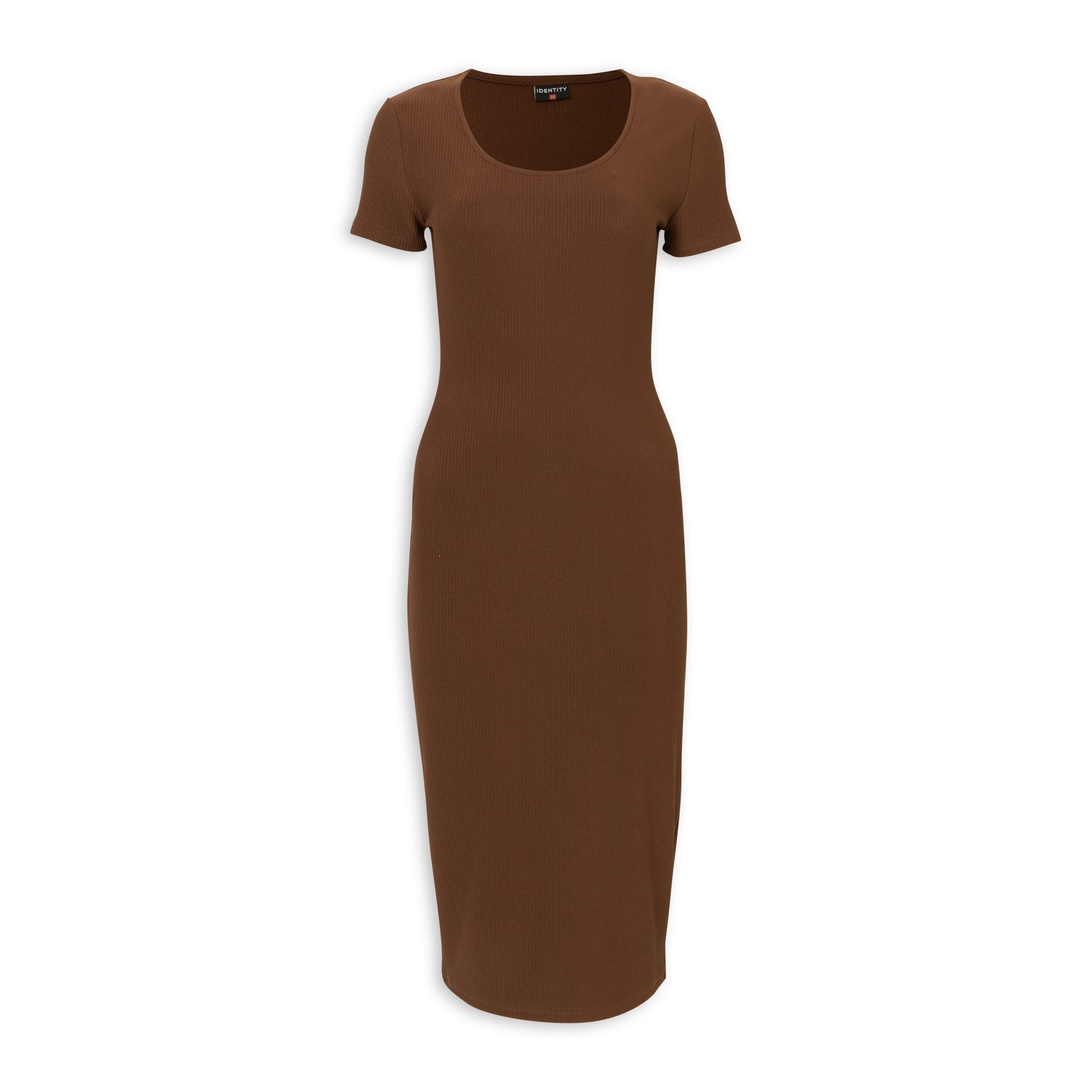 Brown Bodycon Dress (3233632) | Identity