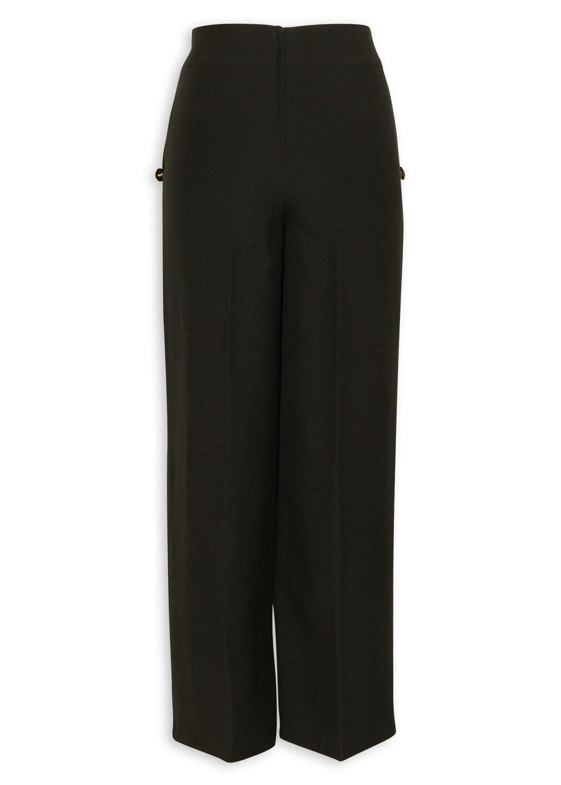 パンツ andmary Highwaist ribbon pants black S andmary Highwaist