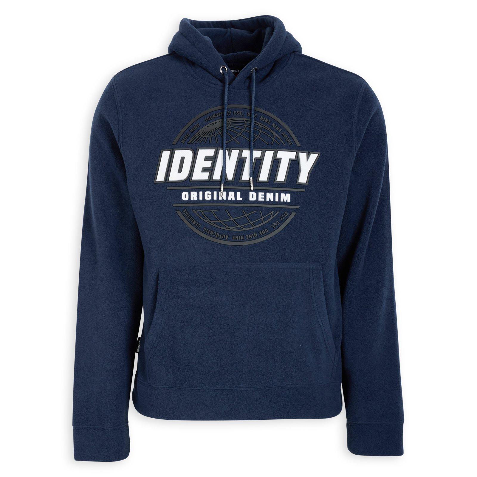 Navy Branded Hoodie (3234302) | Identity