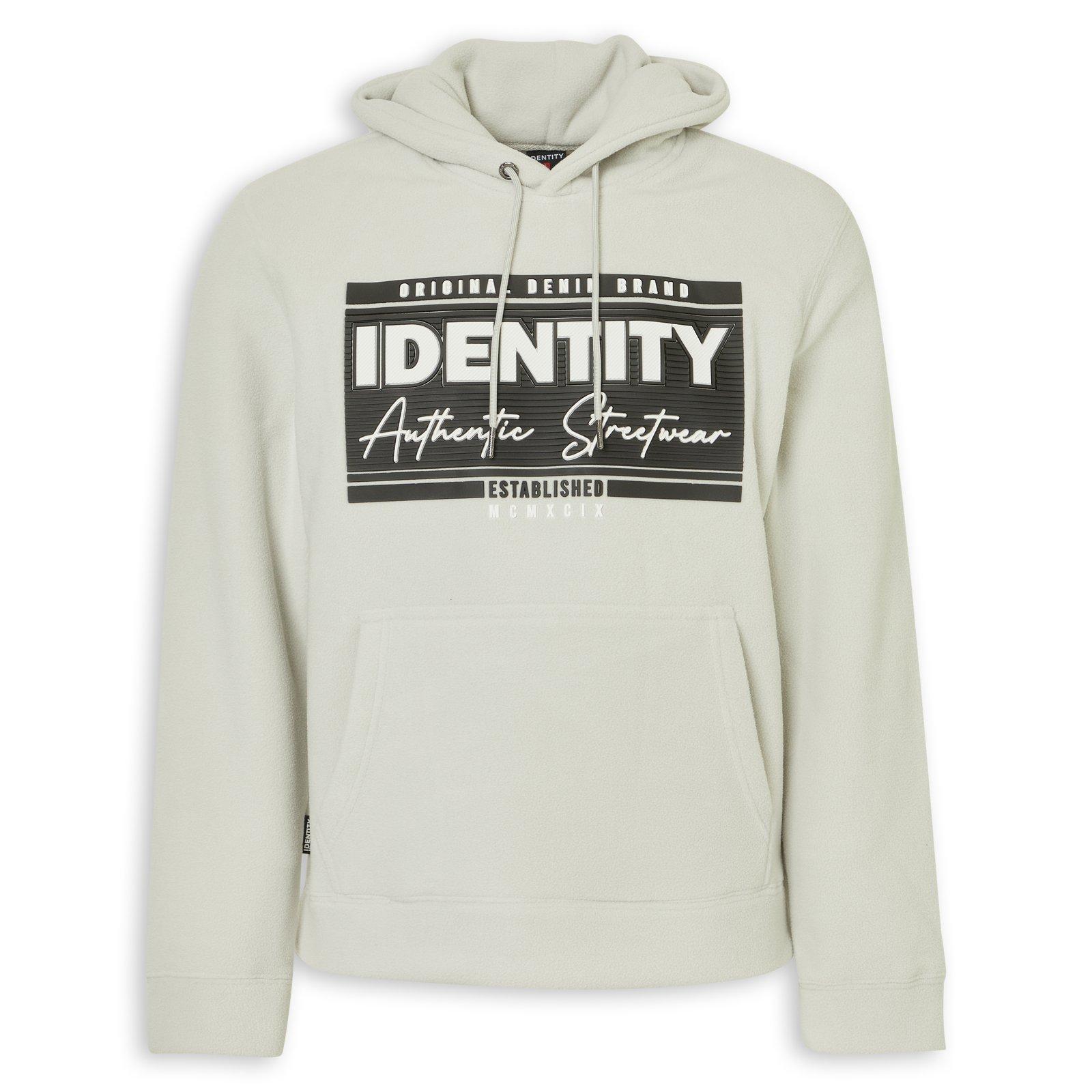 Grey Branded Hoodie (3234341) | Identity